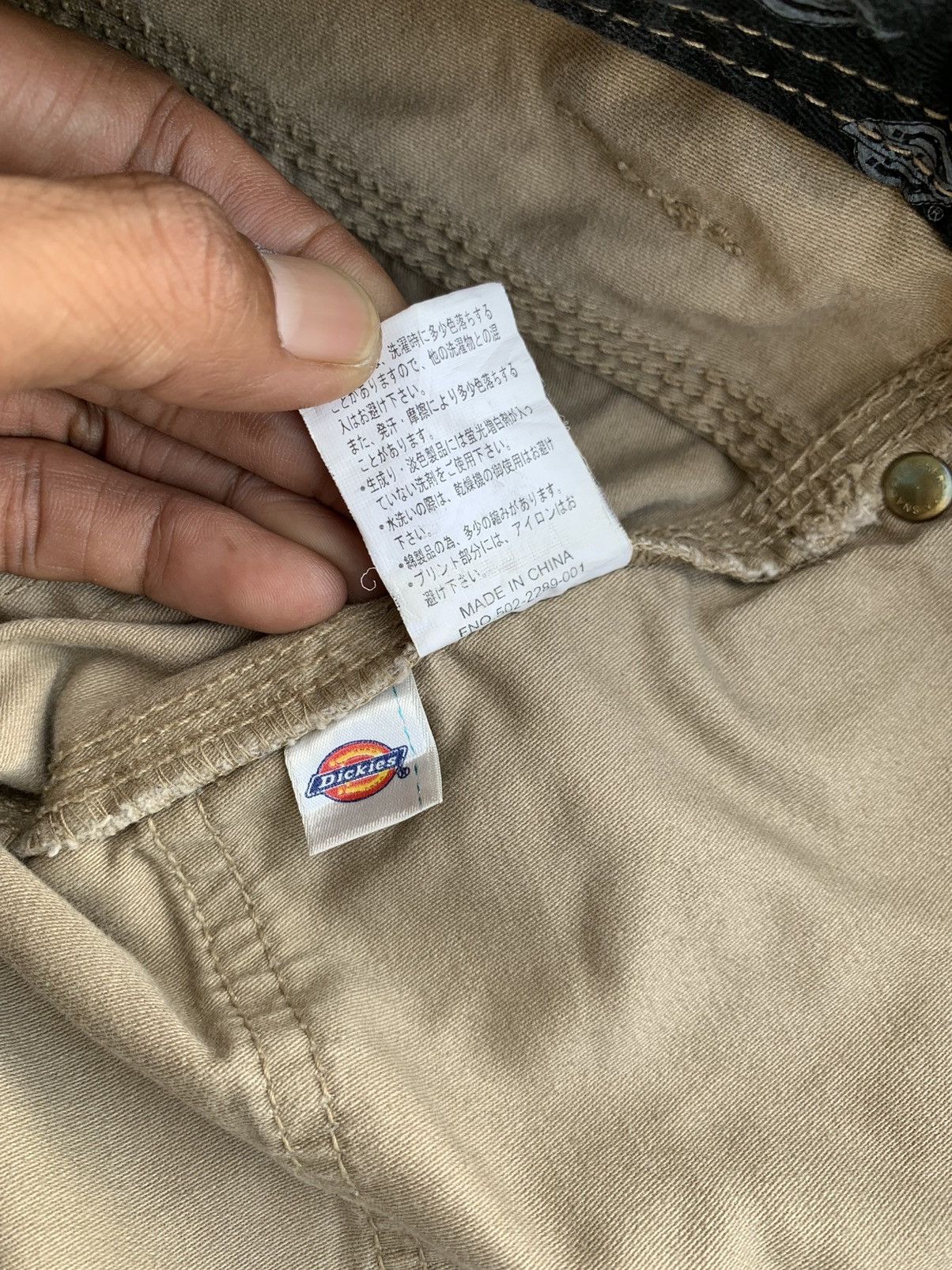 Dickies Vintage Dickies Double Knee Buckle Back Carpenter Size US 34 / EU 50 - 11 Thumbnail