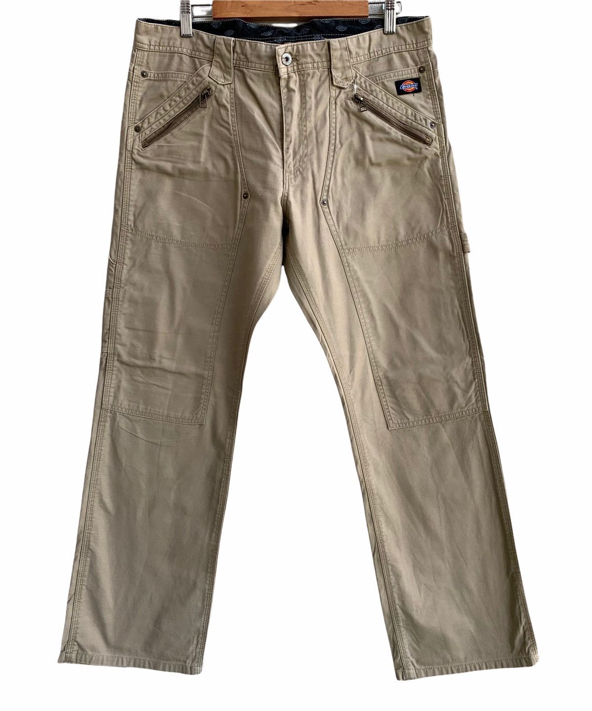 Dickies Vintage Dickies Double Knee Buckle Back Carpenter Size US 34 / EU 50 - 1 Thumbnail