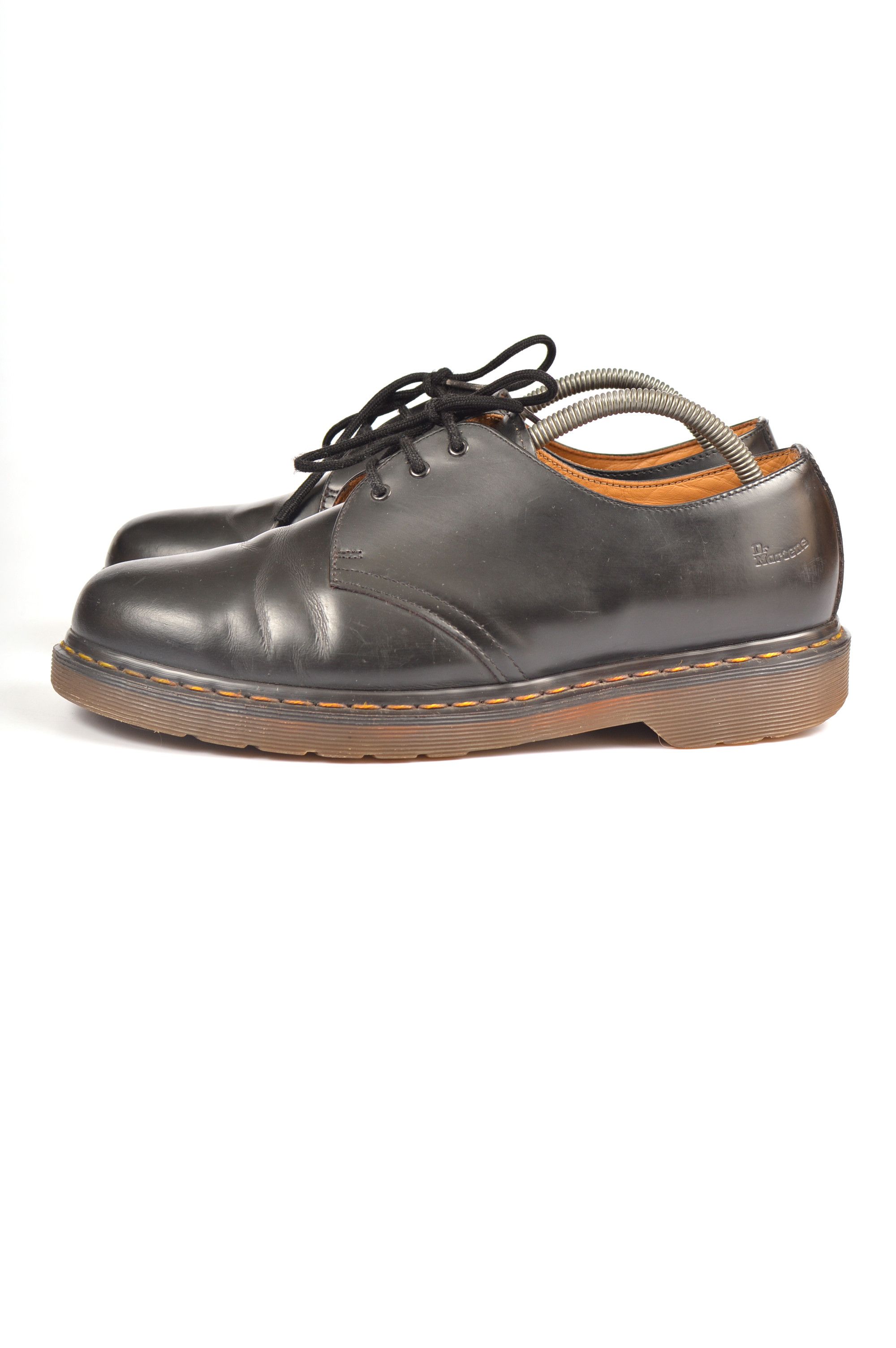 Dr. Martens Vintage Dr Martens 10085 Vintage Black Leather Lace Up Shoes Grailed