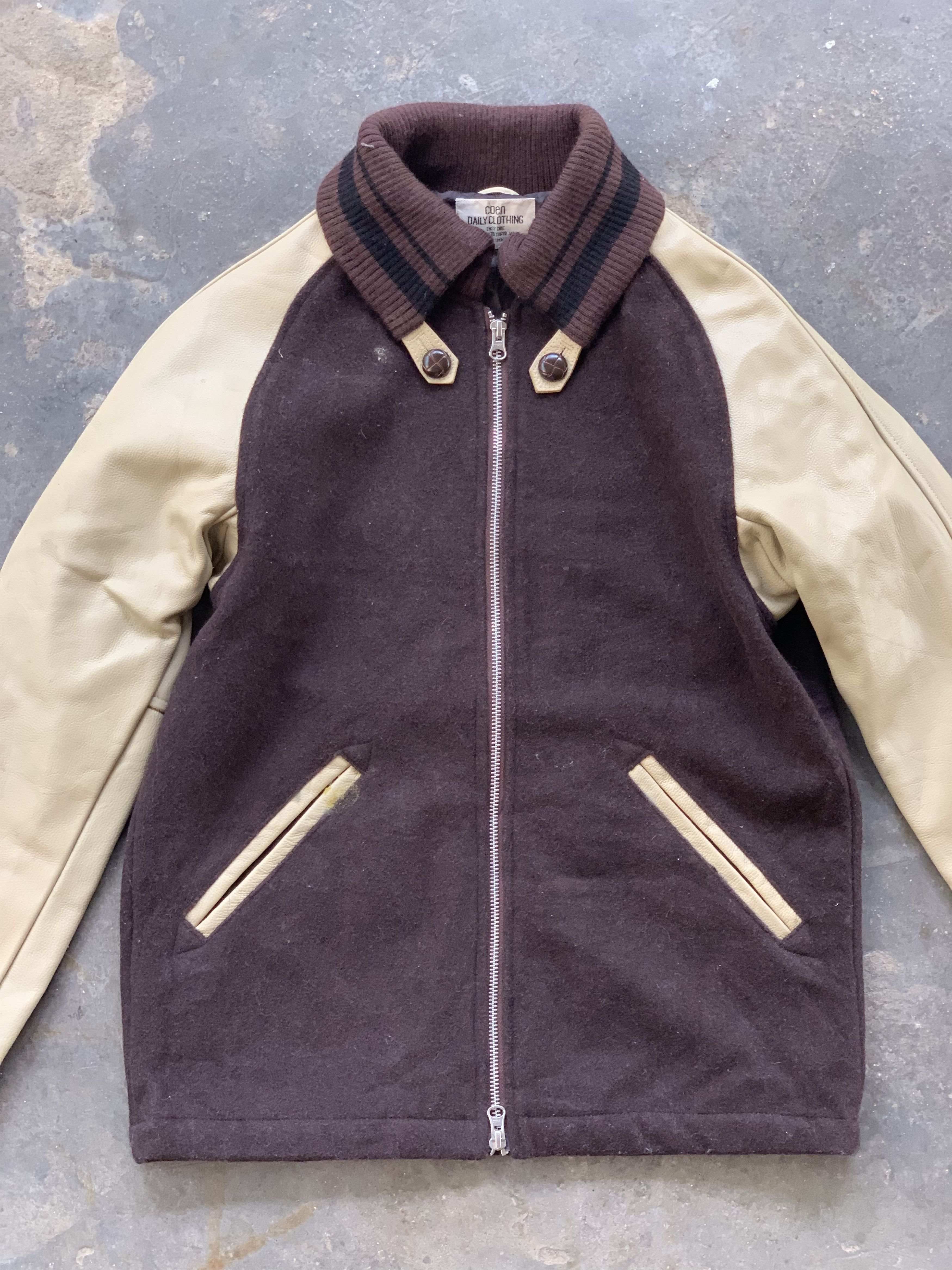 Japanese Brand Vintage Coen Daily Clothing Varsity Jacket Size US S / EU 44-46 / 1 - 3 Thumbnail