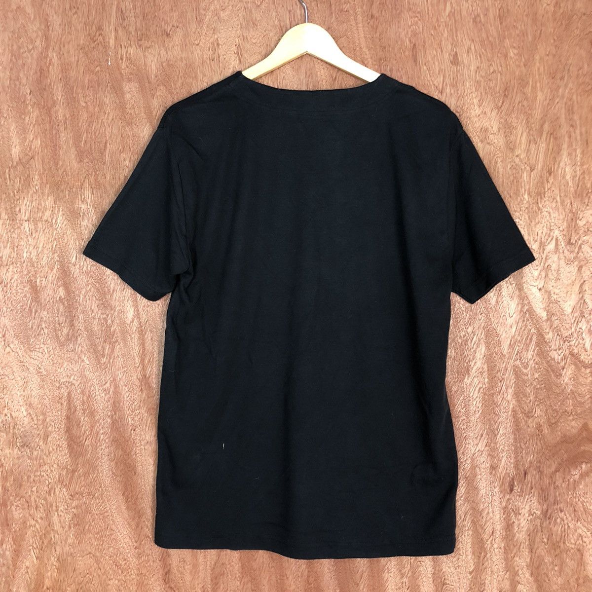 Japanese Brand DL Fashion Black dog Short Sleeve Tshirt #1625 Size L / US 10 / IT 46 - 11 Thumbnail