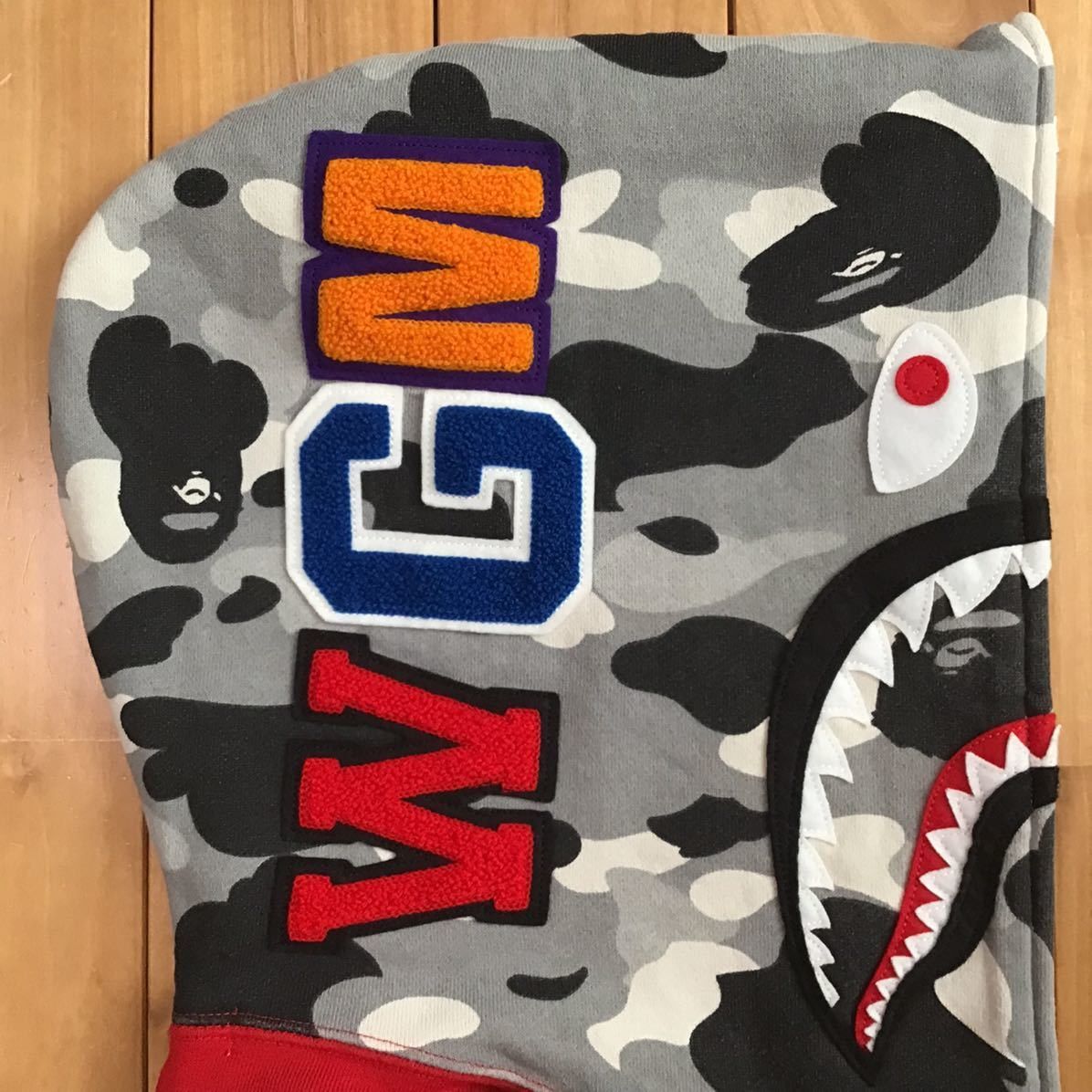 Bape × Nigo 🔥NFS limited🔥 BAPE camo Shark full zip hoodie ape NIGO Size US S / EU 44-46 / 1 - 4 Thumbnail