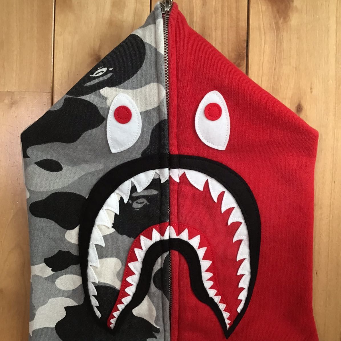Bape × Nigo 🔥NFS limited🔥 BAPE camo Shark full zip hoodie ape NIGO Size US S / EU 44-46 / 1 - 3 Thumbnail