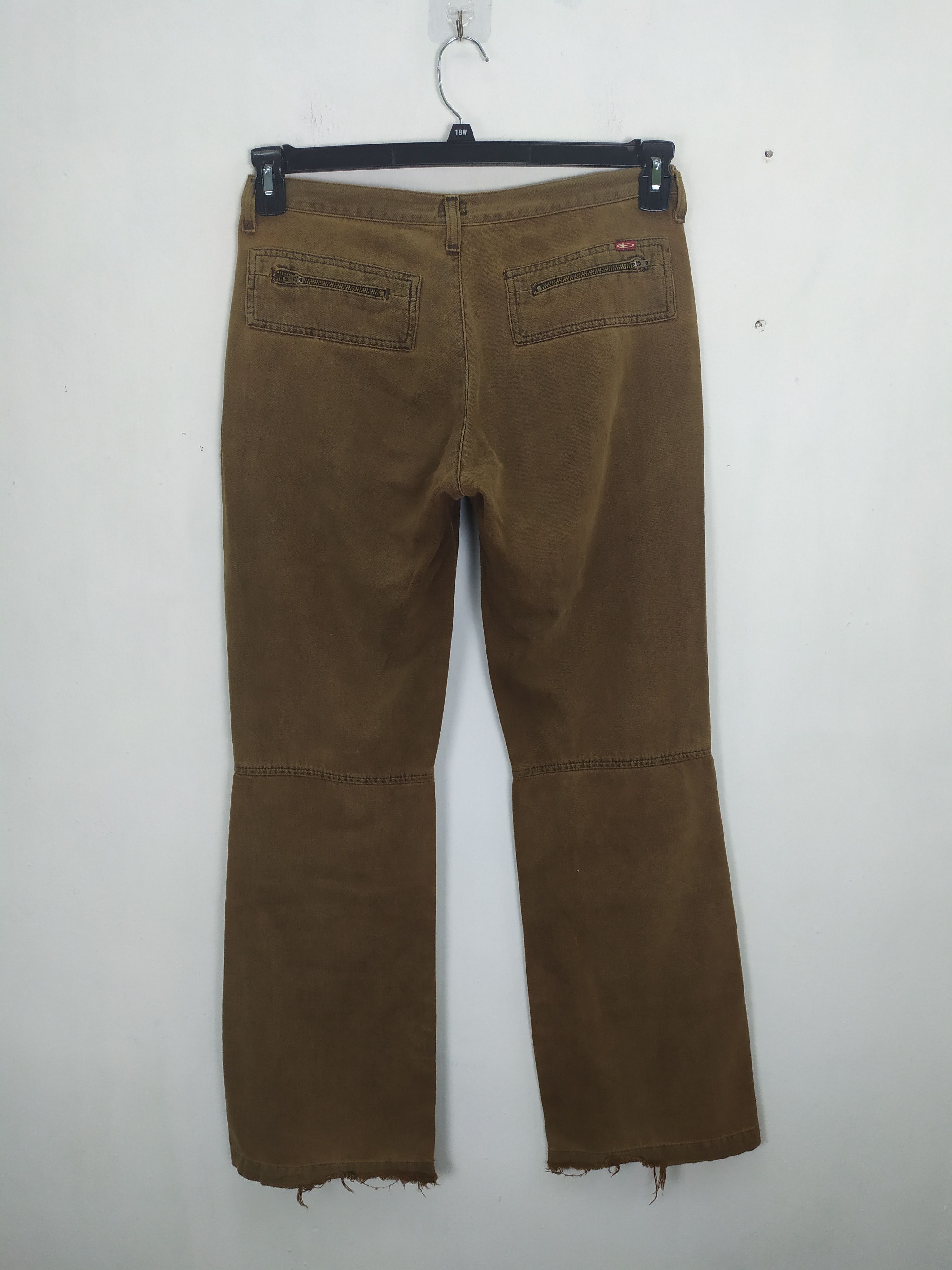 Japanese Brand VINTAGE BIGSTAR FLARE DOUBLE KNEE 7 POCKET CARGO PANTS Size US 30 / EU 46 - 7 Thumbnail
