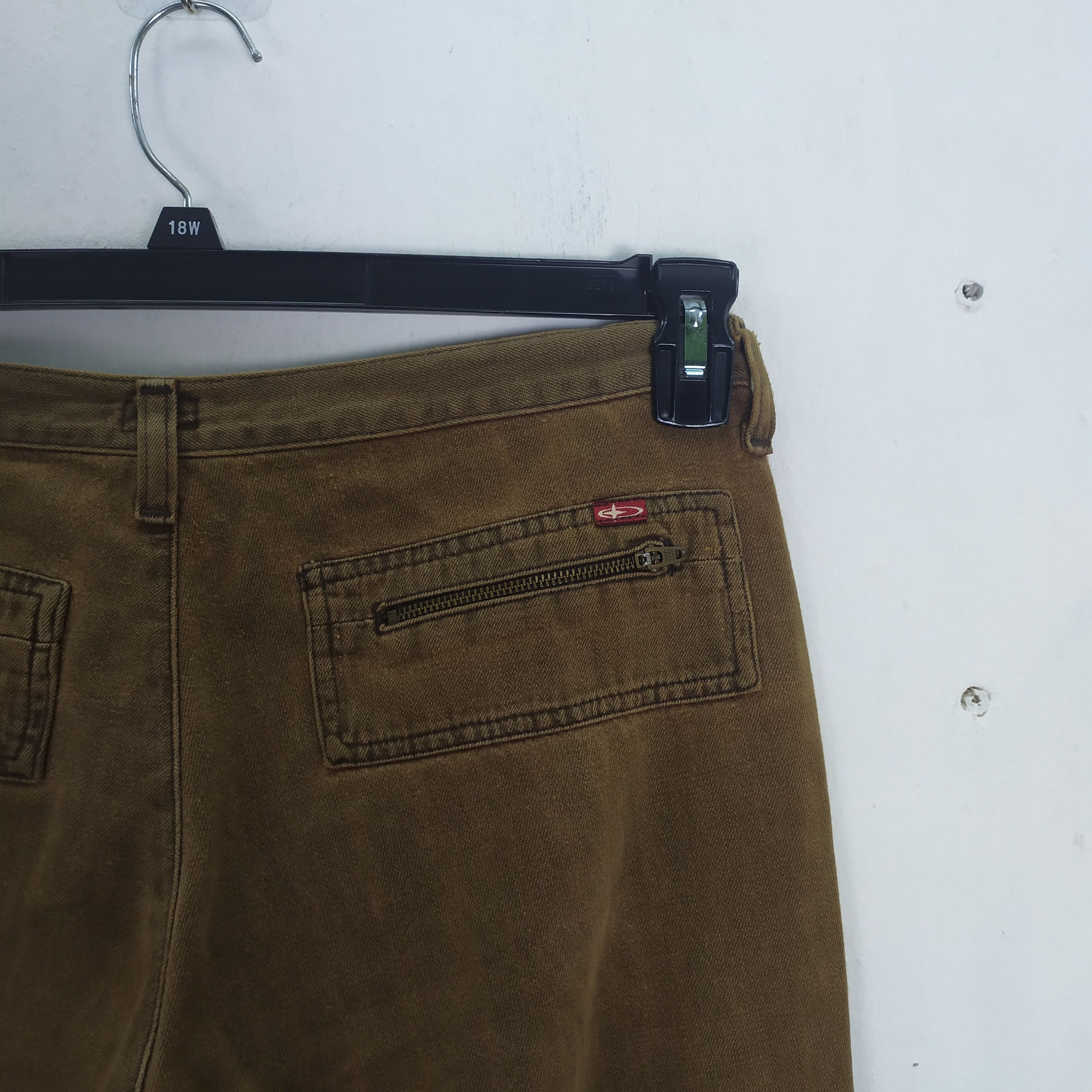 Japanese Brand VINTAGE BIGSTAR FLARE DOUBLE KNEE 7 POCKET CARGO PANTS Size US 30 / EU 46 - 8 Thumbnail