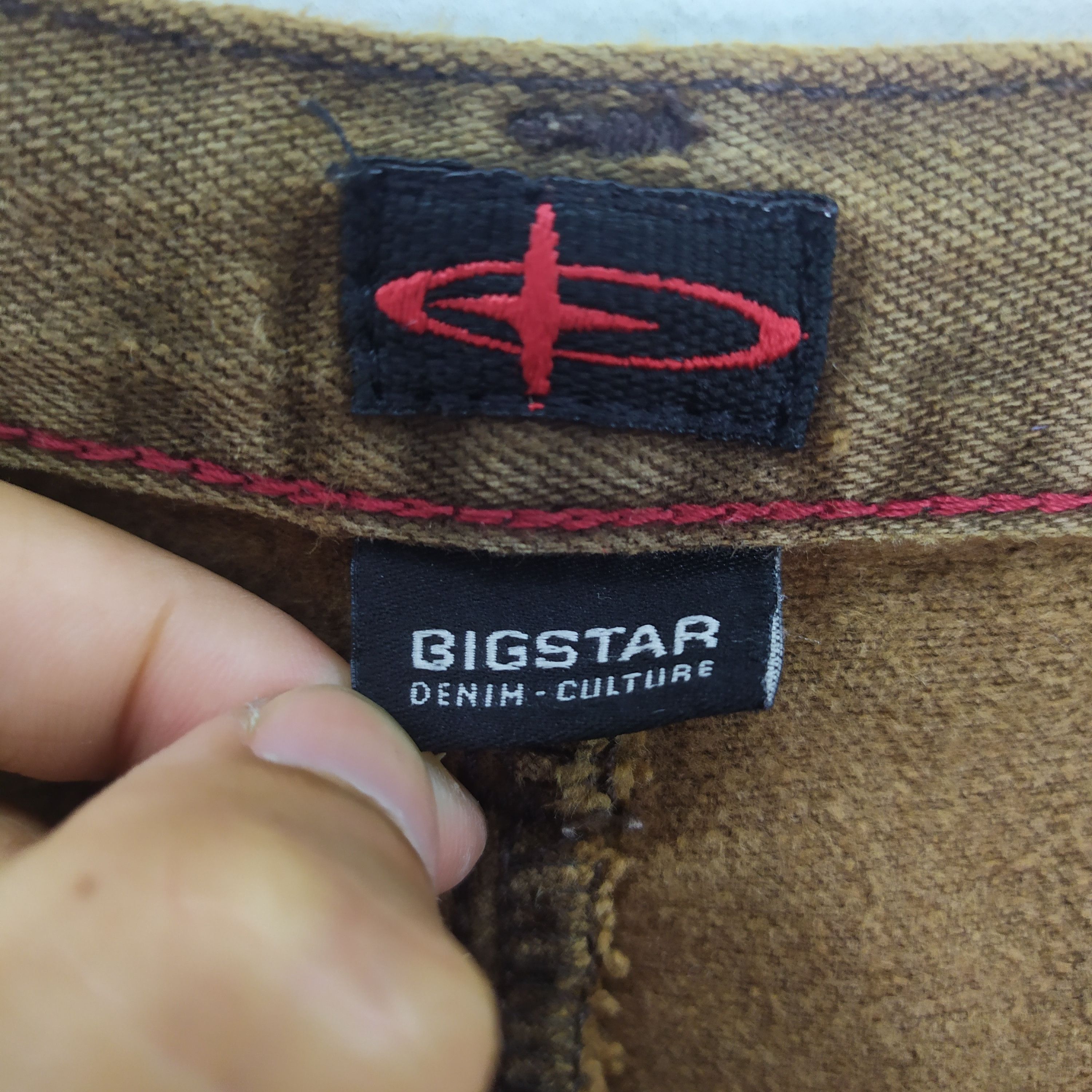 Japanese Brand VINTAGE BIGSTAR FLARE DOUBLE KNEE 7 POCKET CARGO PANTS Size US 30 / EU 46 - 12 Thumbnail