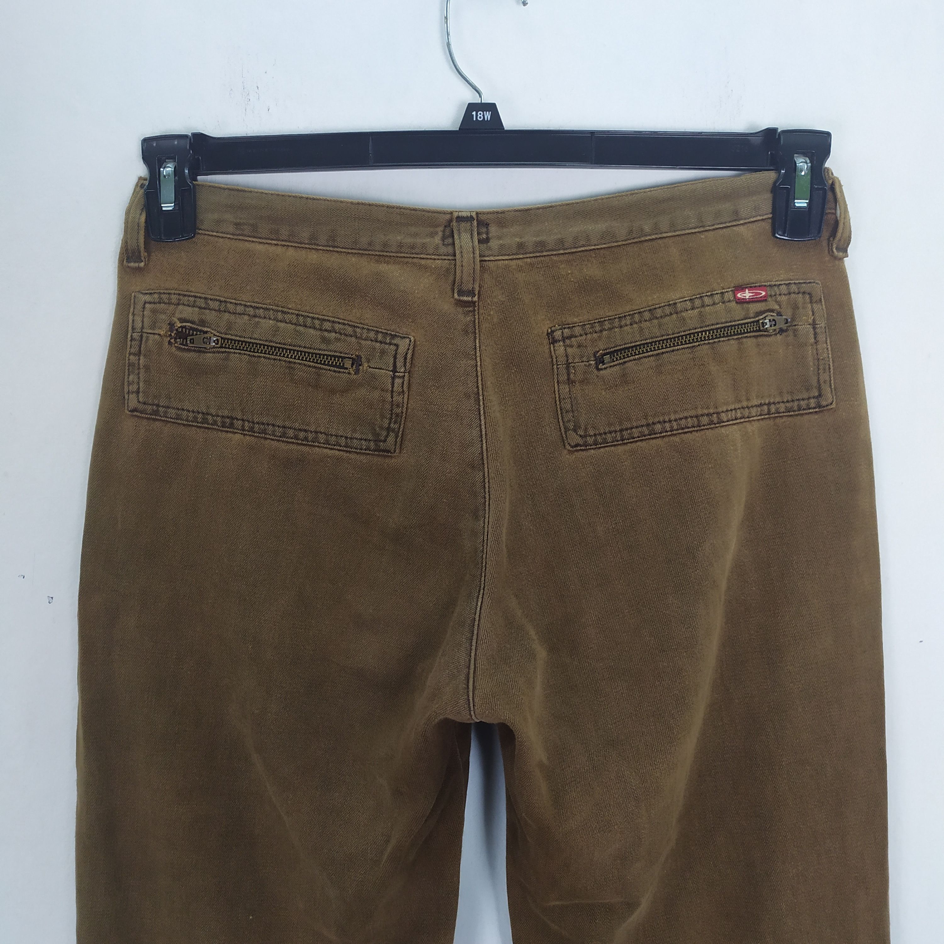 Japanese Brand VINTAGE BIGSTAR FLARE DOUBLE KNEE 7 POCKET CARGO PANTS Size US 30 / EU 46 - 11 Thumbnail