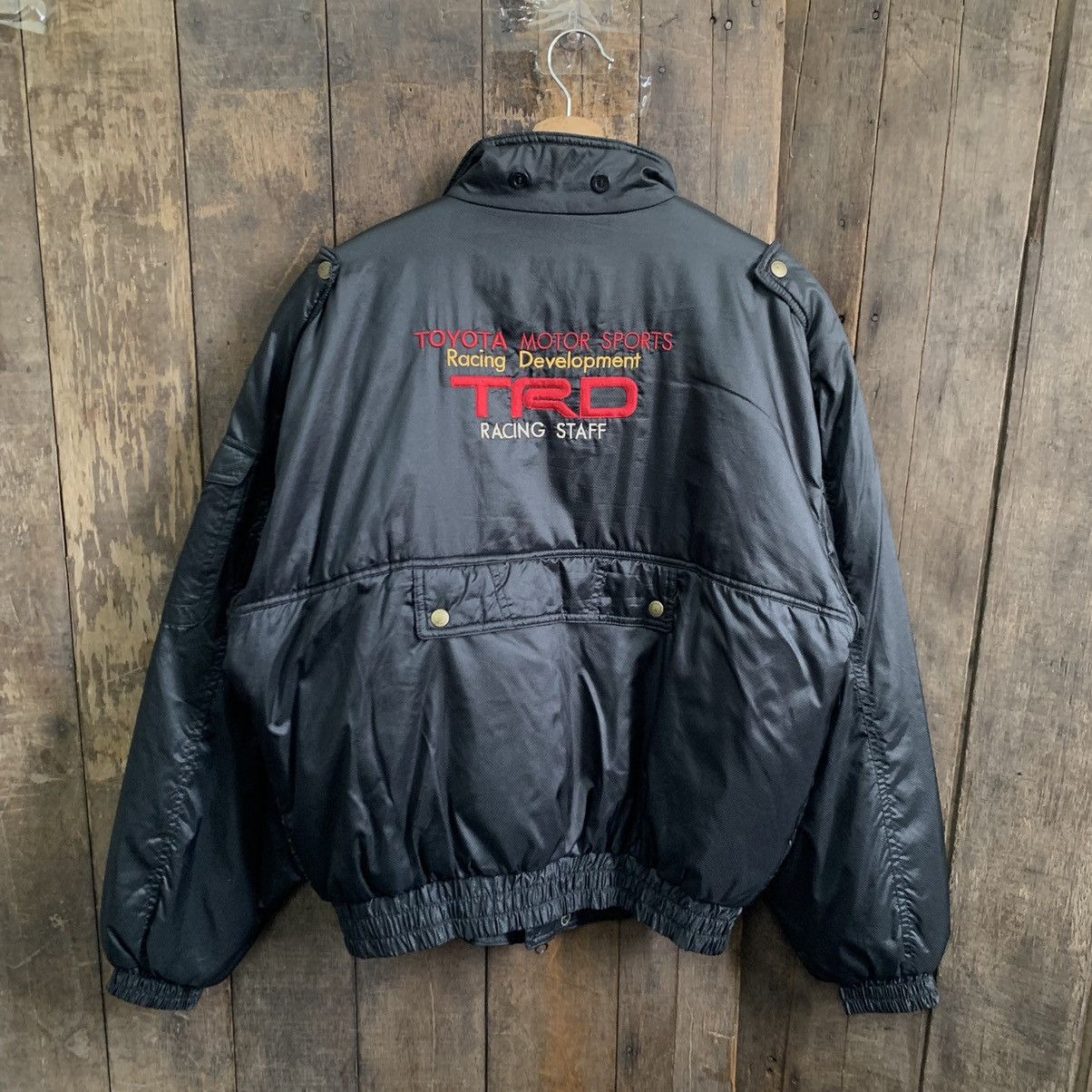 Vintage Vintage TRD Toyota Racing Development Bomber Jacket Size US L / EU 52-54 / 3 - 1 Thumbnail