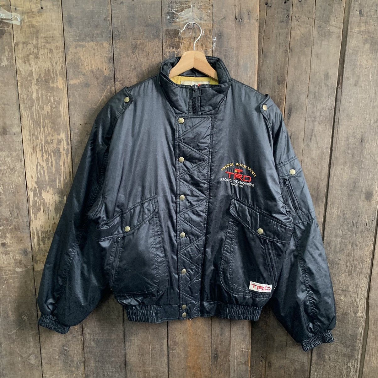 Vintage Vintage TRD Toyota Racing Development Bomber Jacket Size US L / EU 52-54 / 3 - 2 Thumbnail