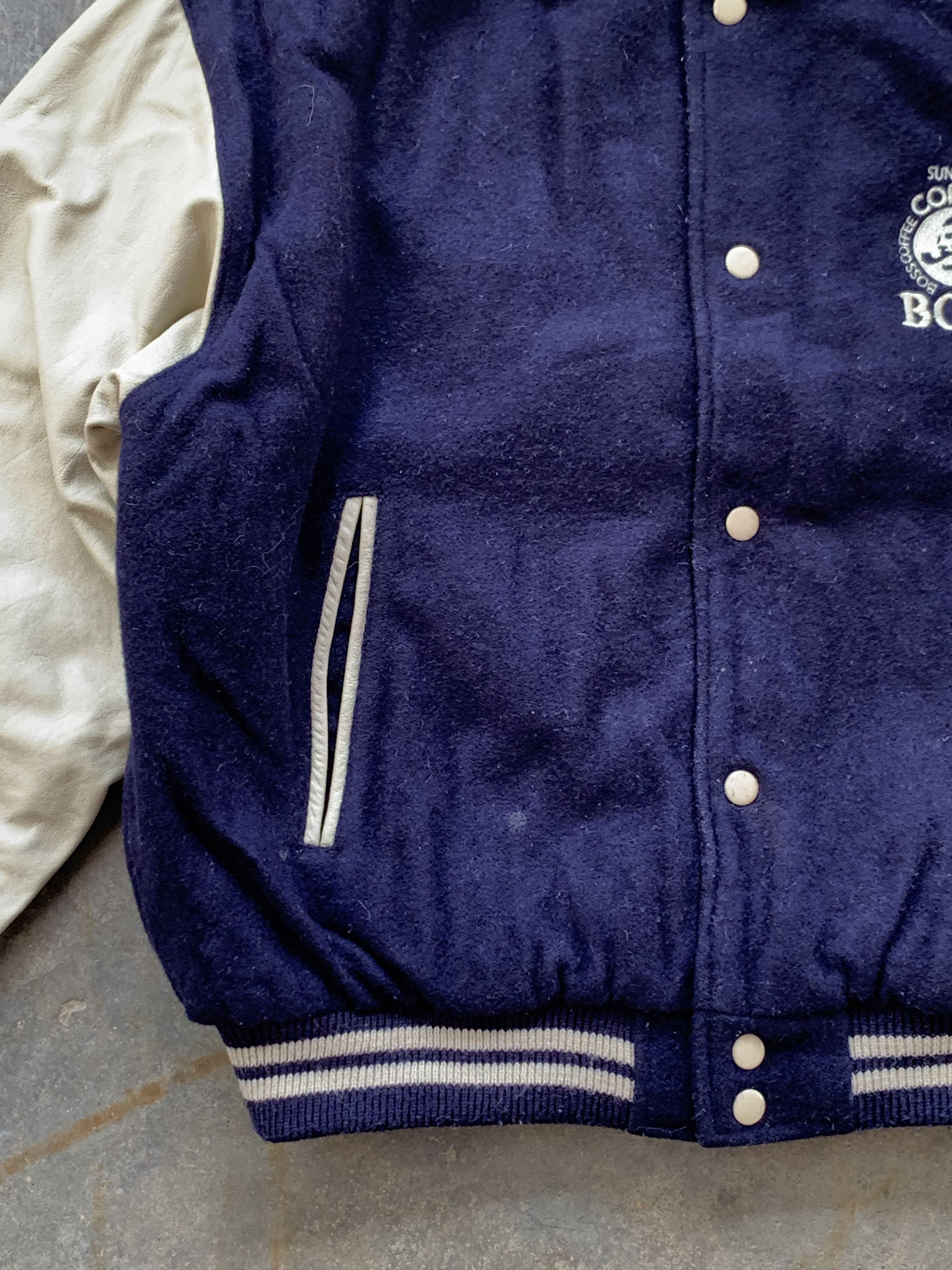 Vintage Vintage Suntory Coffee Boss Varsity Jacket Size US XL / EU 56 / 4 - 8 Thumbnail