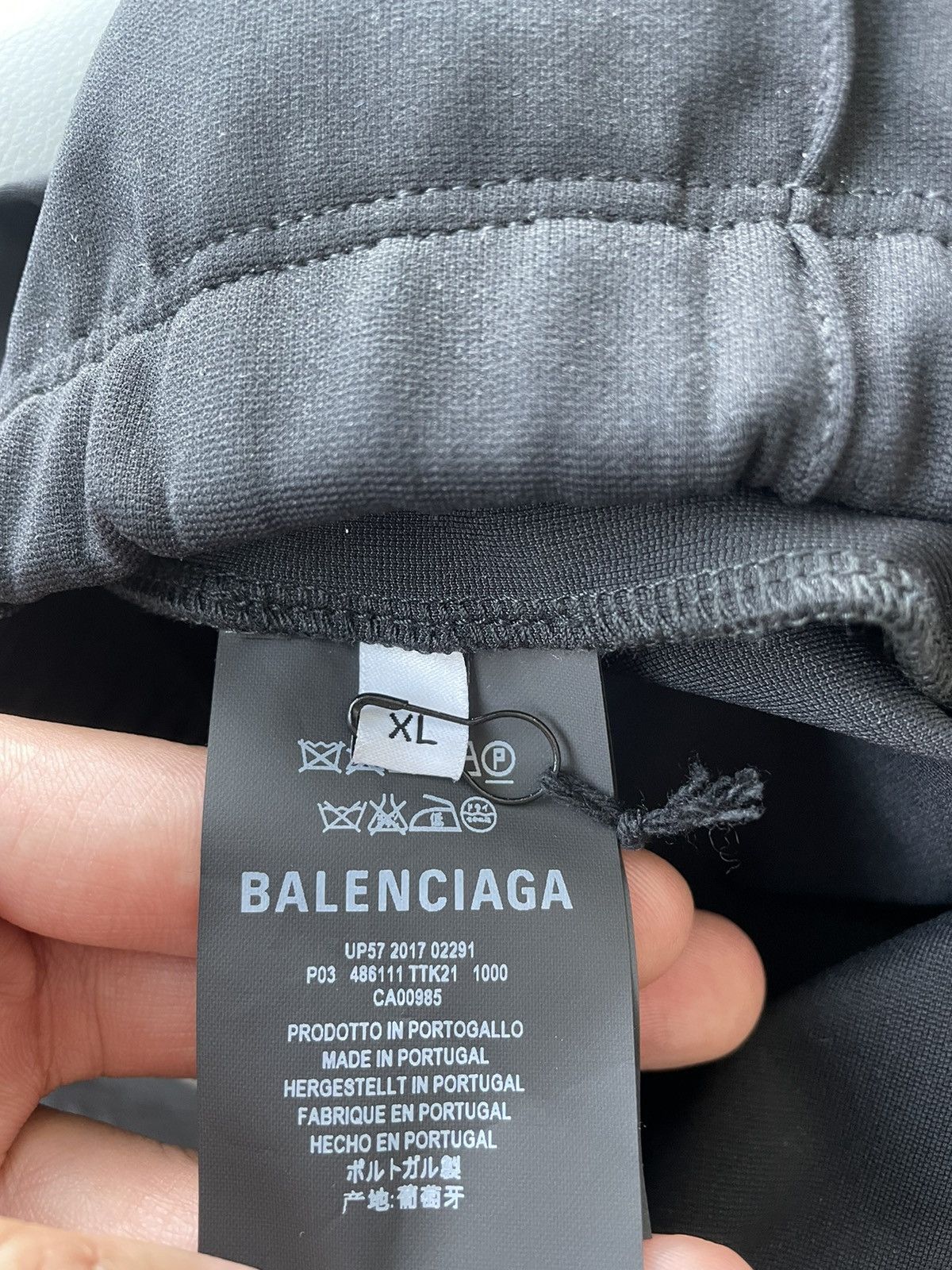 Balenciaga Brand New Runway Limited Edition Logo Elastic Stretch Pant Size US 32 / EU 48 - 5 Thumbnail