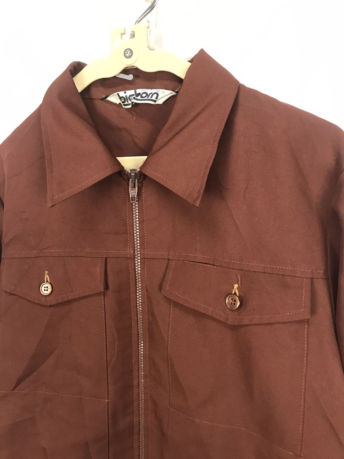 Japanese Brand × Vintage Vintage zipper jacket by big born Size US S / EU 44-46 / 1 - 5 Thumbnail