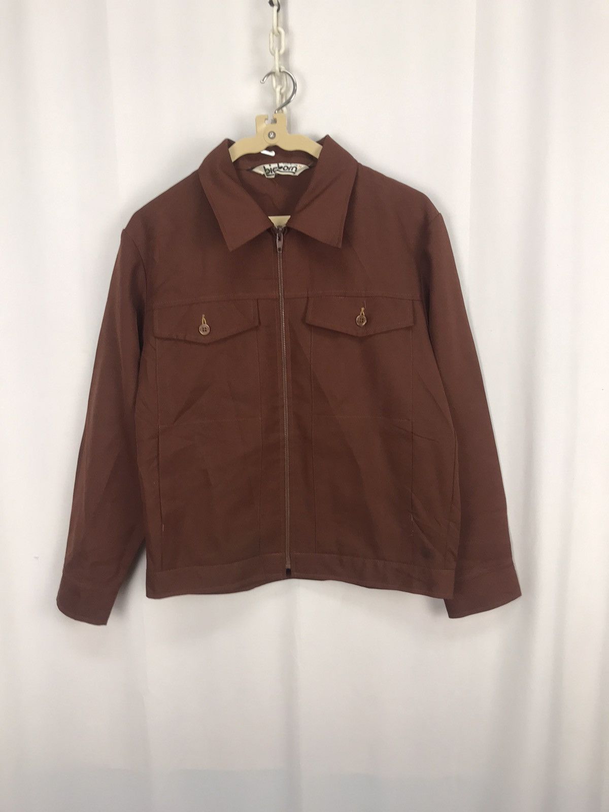 Japanese Brand × Vintage Vintage zipper jacket by big born Size US S / EU 44-46 / 1 - 8 Thumbnail