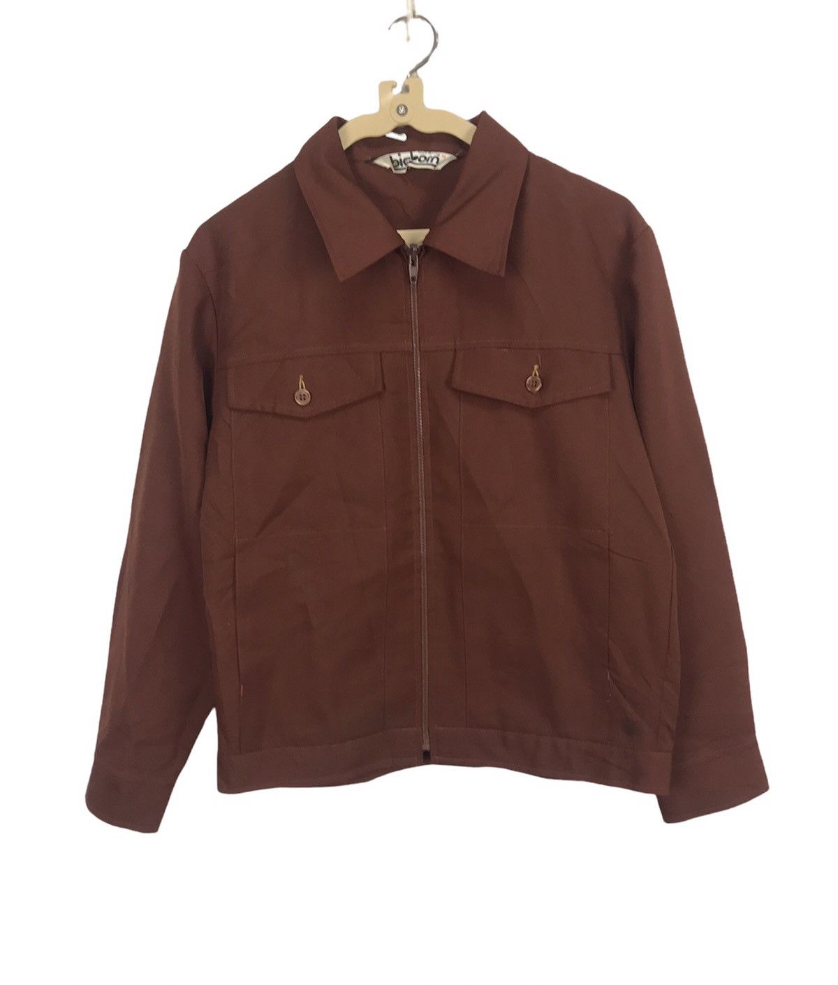 Japanese Brand × Vintage Vintage zipper jacket by big born Size US S / EU 44-46 / 1 - 1 Thumbnail