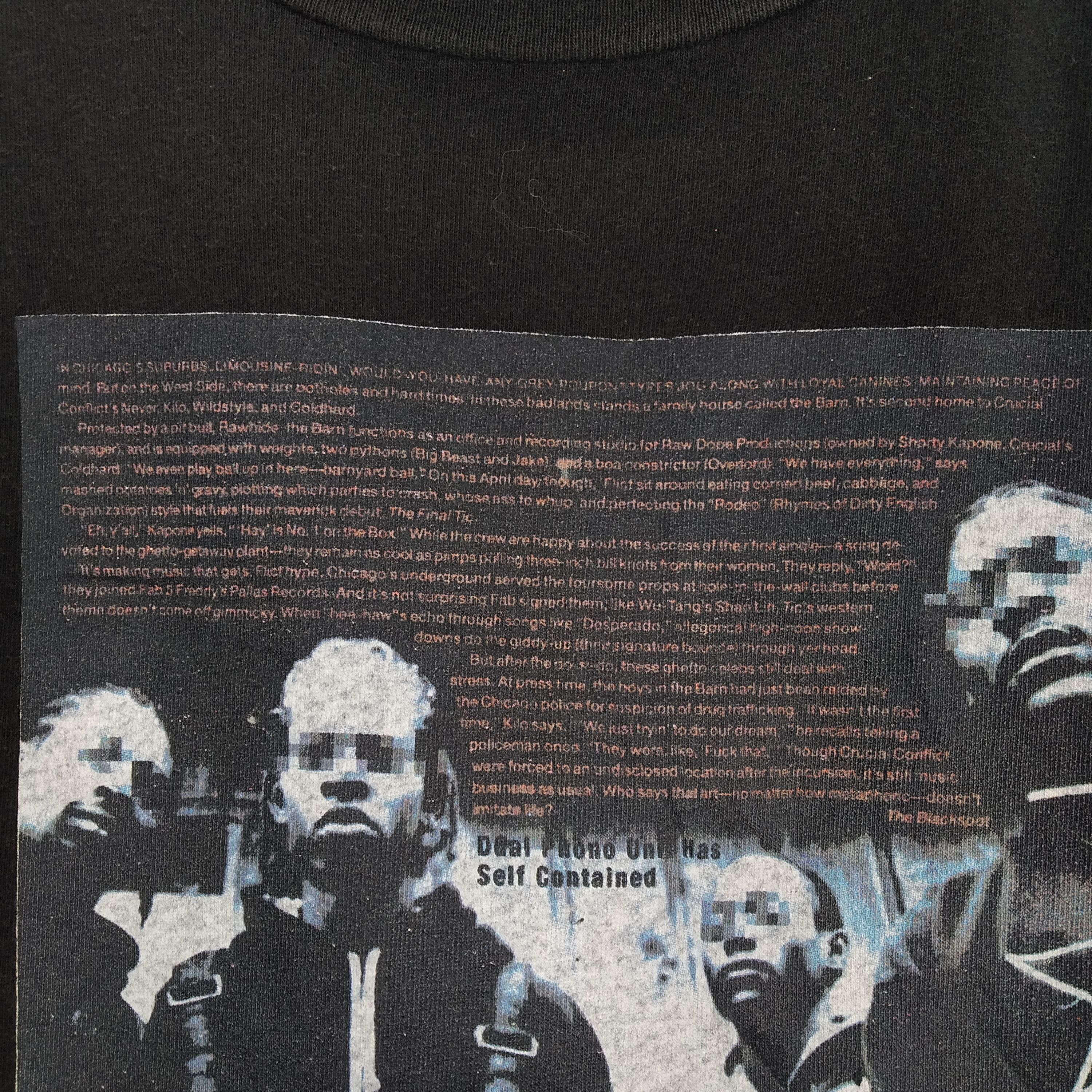 Band Tees Vintage 90s Crucial Conflict Raptees Gangsta Music Shirt Size US XL / EU 56 / 4 - 5 Thumbnail