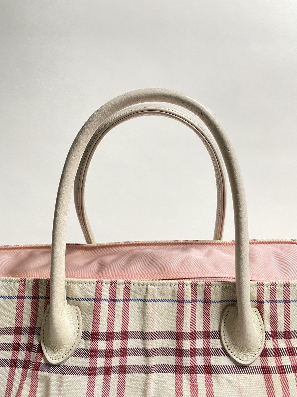 Burberry Burberry Pink Nova Check Handbag Size ONE SIZE - 3 Thumbnail