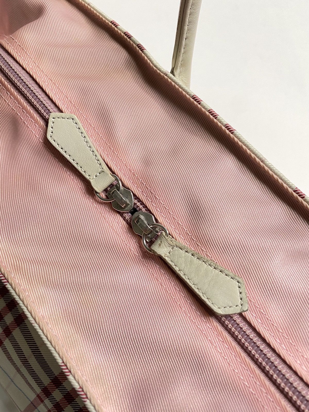 Burberry Burberry Pink Nova Check Handbag Size ONE SIZE - 4 Thumbnail