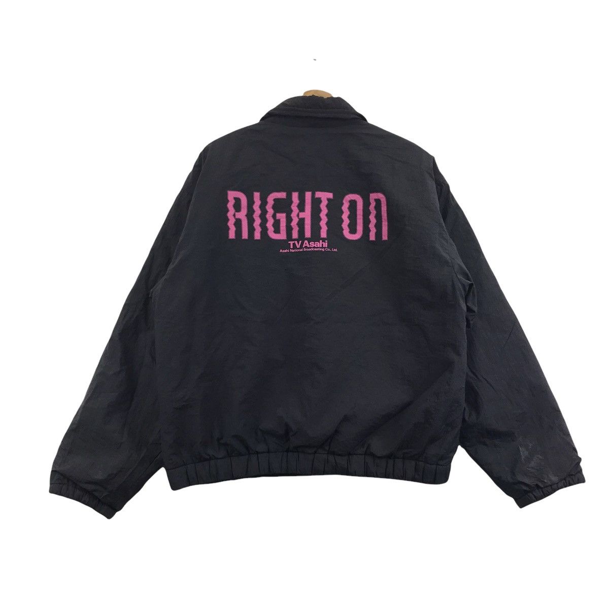 Vintage Vintage TV ASAHI Right On National Broadcasting Japan Jacket Size US XL / EU 56 / 4 - 1 Thumbnail