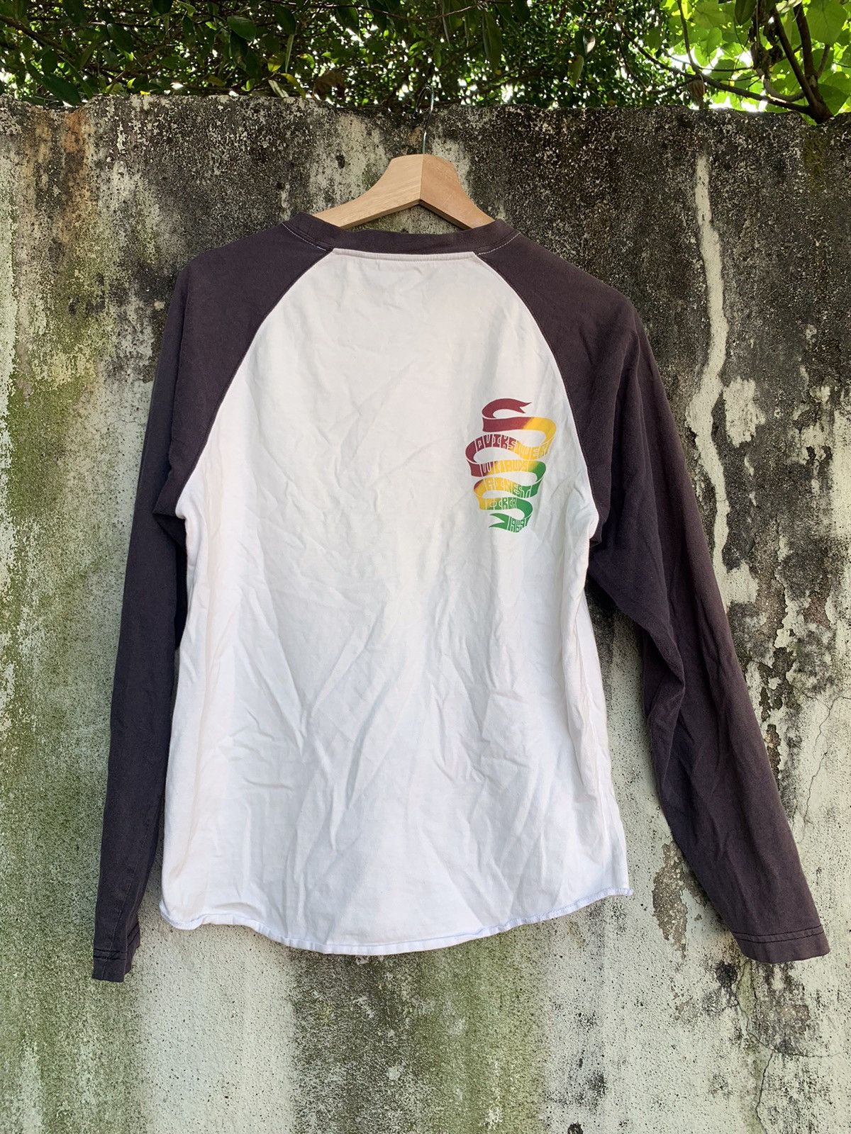 Quiksilver × Vintage Quiksilver Big Logo Snake Design Long Sleeve T-Shirt Size US S / EU 44-46 / 1 - 6 Thumbnail