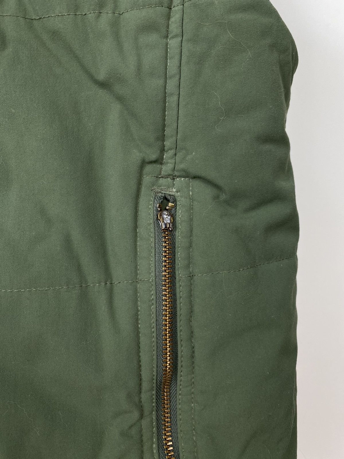 Nike × Vintage Nike vintage big spell out logo puffer vest green Size US S / EU 44-46 / 1 - 3 Thumbnail