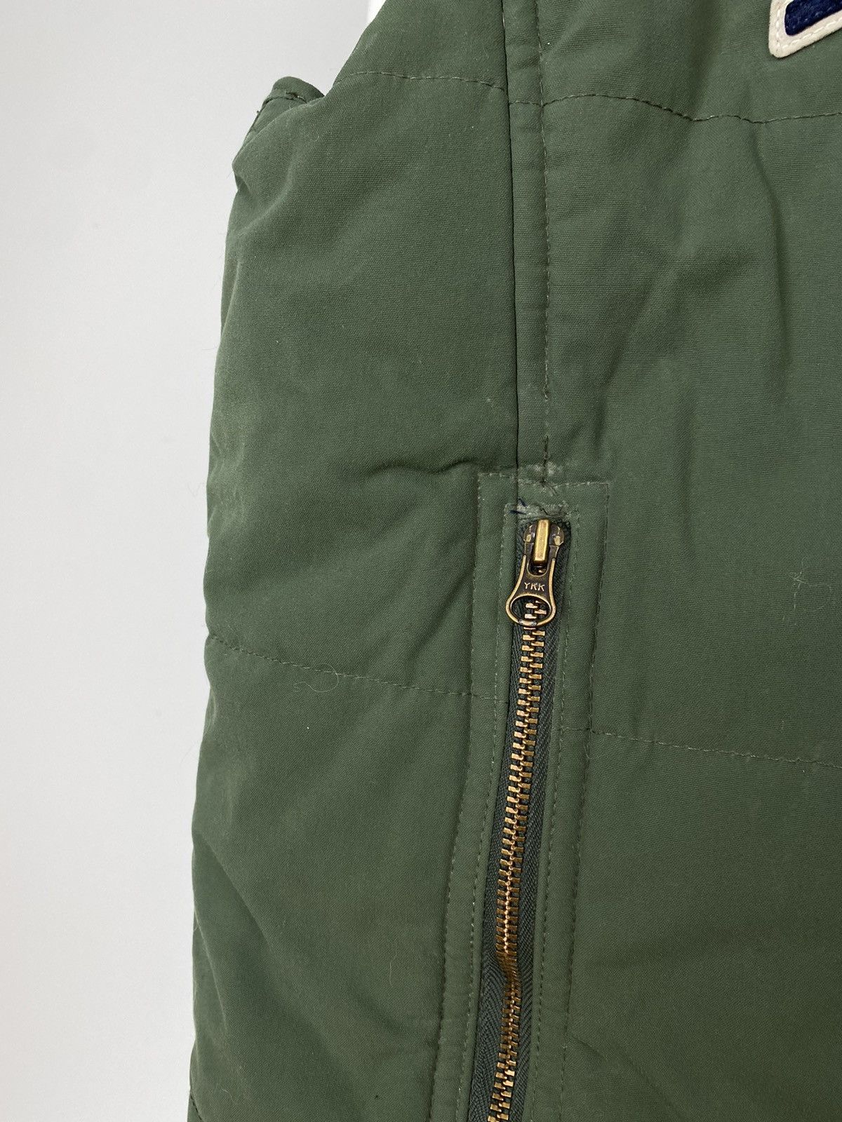 Nike × Vintage Nike vintage big spell out logo puffer vest green Size US S / EU 44-46 / 1 - 4 Thumbnail