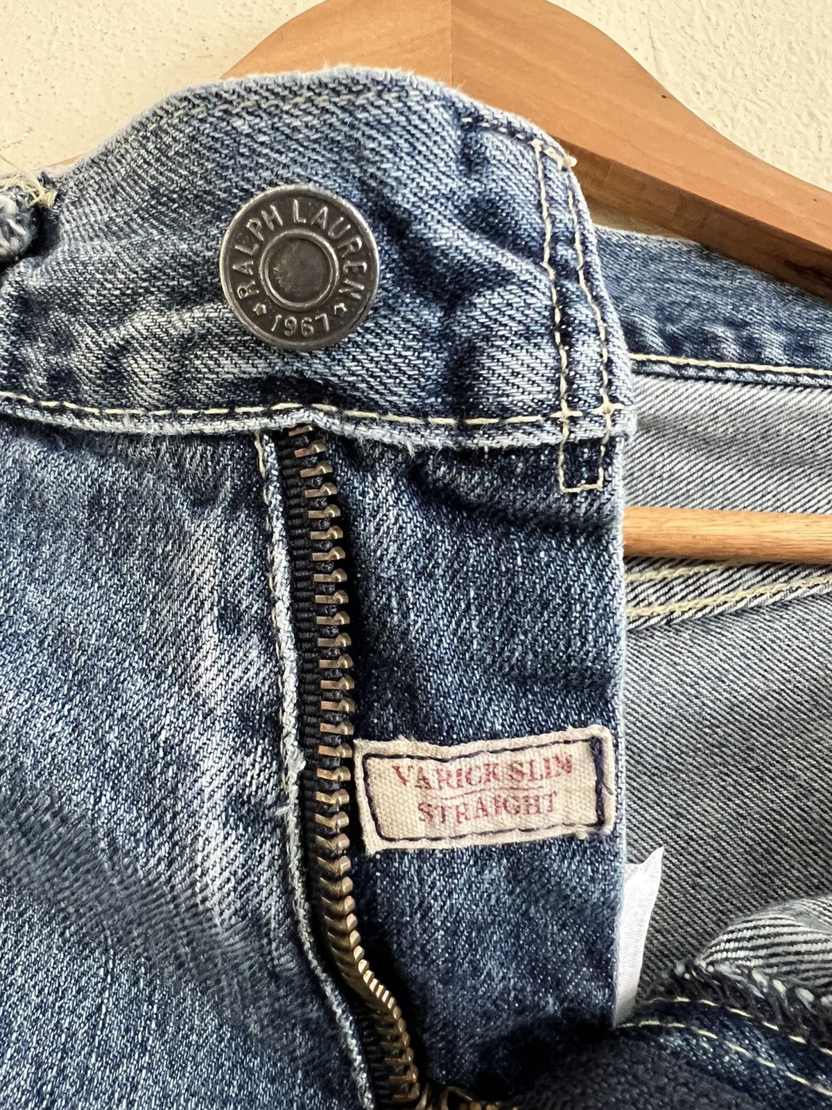 Polo Ralph Lauren × Vintage Vintage Polo Ralph Lauren Varick Slim Straight Jeans Size US 30 / EU 46 - 3 Thumbnail