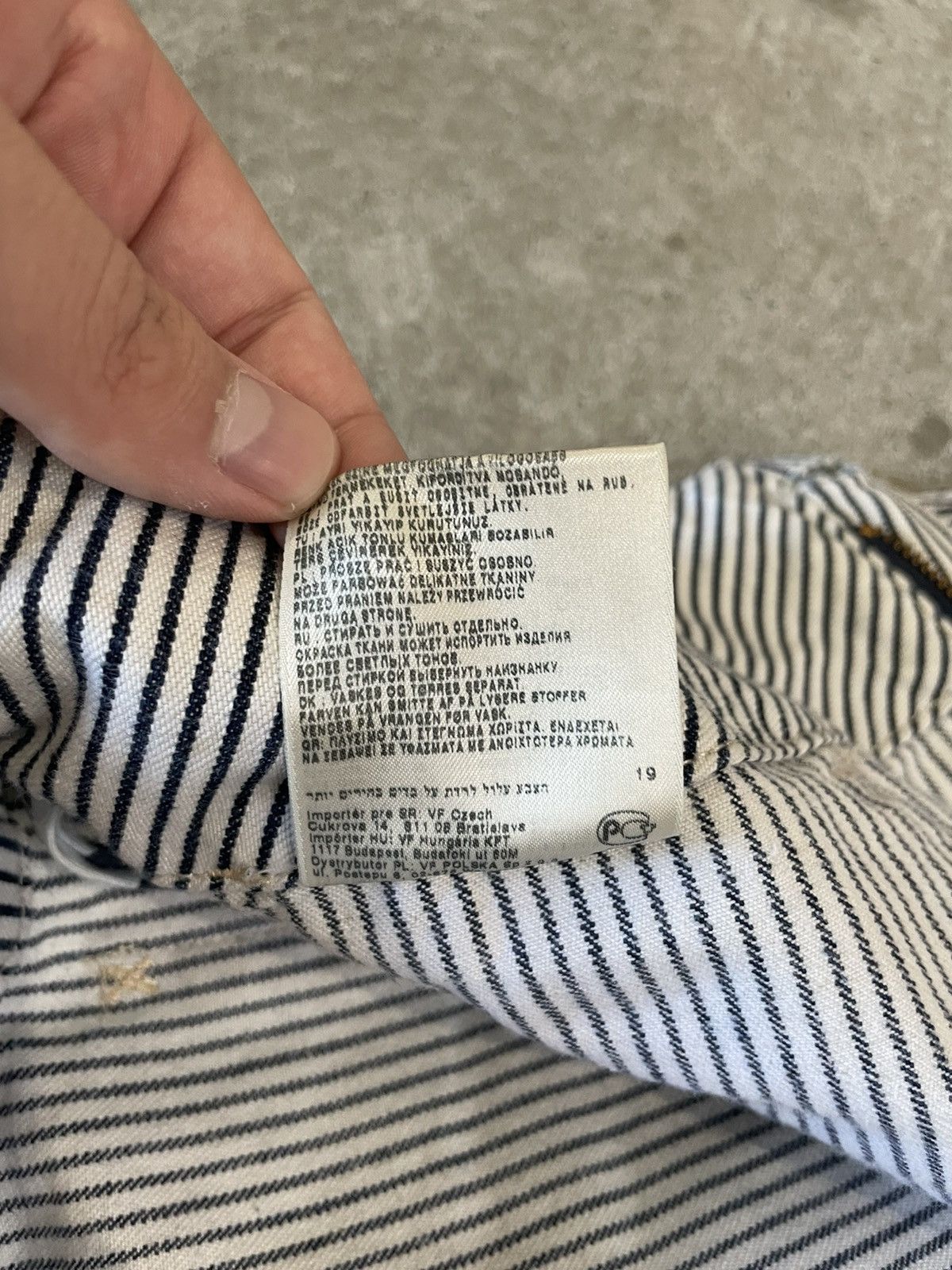 Vivienne Westwood Vivienne Westwood Pinstripe Bondage Jeans Size US 34 / EU 50 - 23 Thumbnail