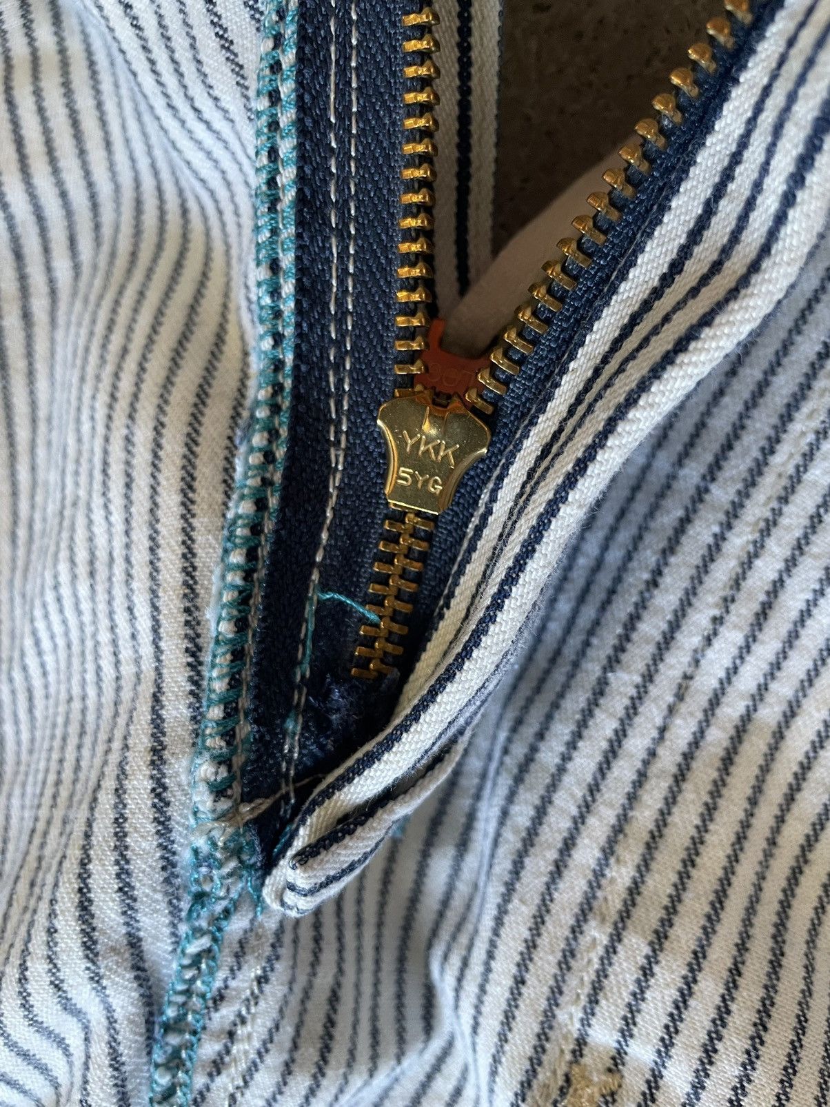 Vivienne Westwood Vivienne Westwood Pinstripe Bondage Jeans Size US 34 / EU 50 - 10 Thumbnail