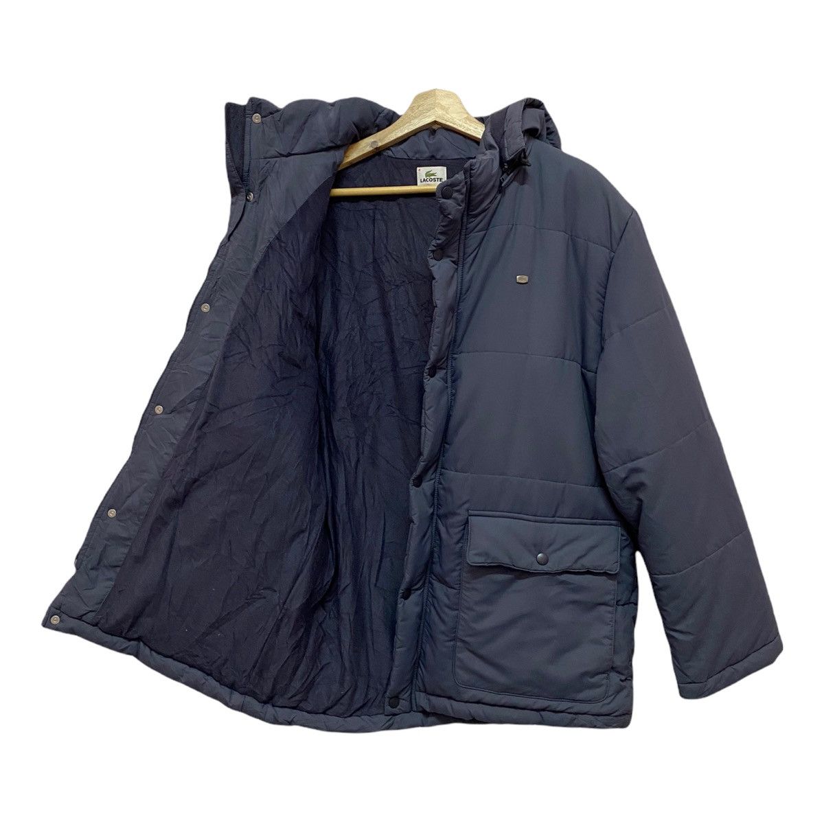 Lacoste RARE‼️VINTAGE LACOSTE PUFFER DOWN FLAP POCKET JACKET Size US M / EU 48-50 / 2 - 6 Thumbnail