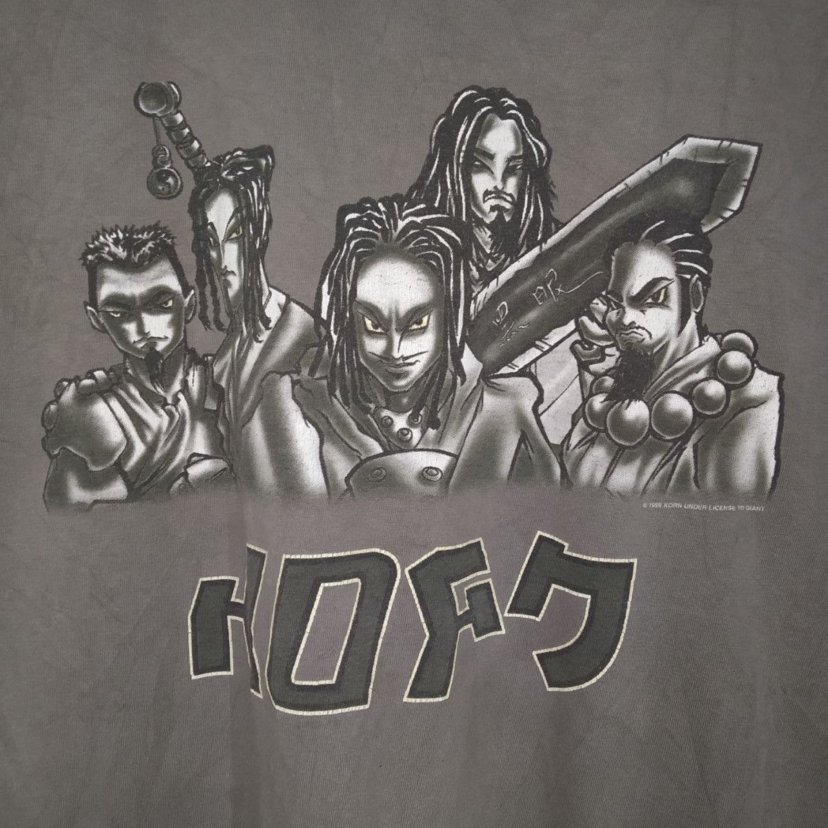 Band Tees Vintage 90s KORN American Nu Metal Band Promo Shirt Size US L / EU 52-54 / 3 - 3 Thumbnail