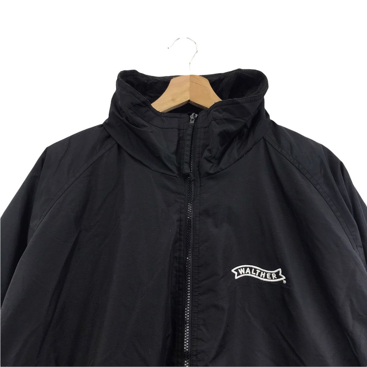 Vintage WALTHER TRI MOUNTAIN Hiking Outdoor Black Jacket Size US L / EU 52-54 / 3 - 2 Thumbnail