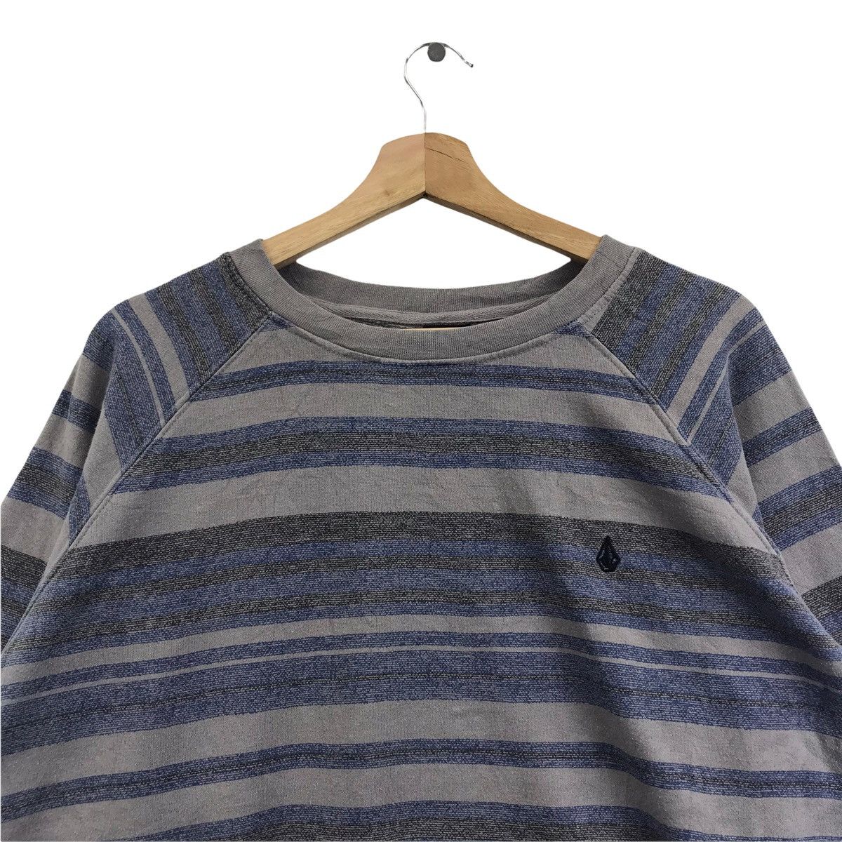 Volcom VOLCOM SURF USA Surfing Board Stripes Grey Sweatshirt Size US L / EU 52-54 / 3 - 2 Thumbnail