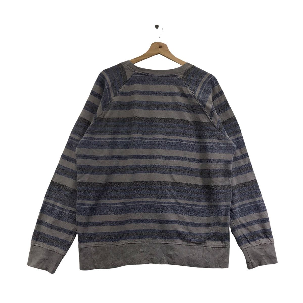 Volcom VOLCOM SURF USA Surfing Board Stripes Grey Sweatshirt Size US L / EU 52-54 / 3 - 7 Thumbnail