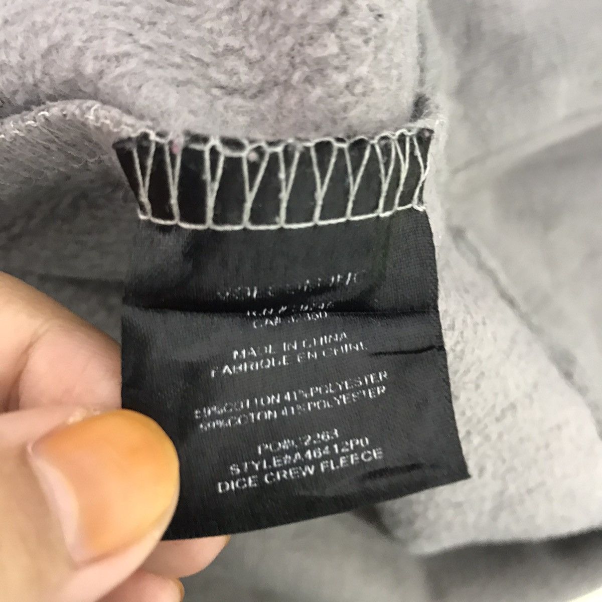 Volcom VOLCOM SURF USA Surfing Board Stripes Grey Sweatshirt Size US L / EU 52-54 / 3 - 6 Thumbnail