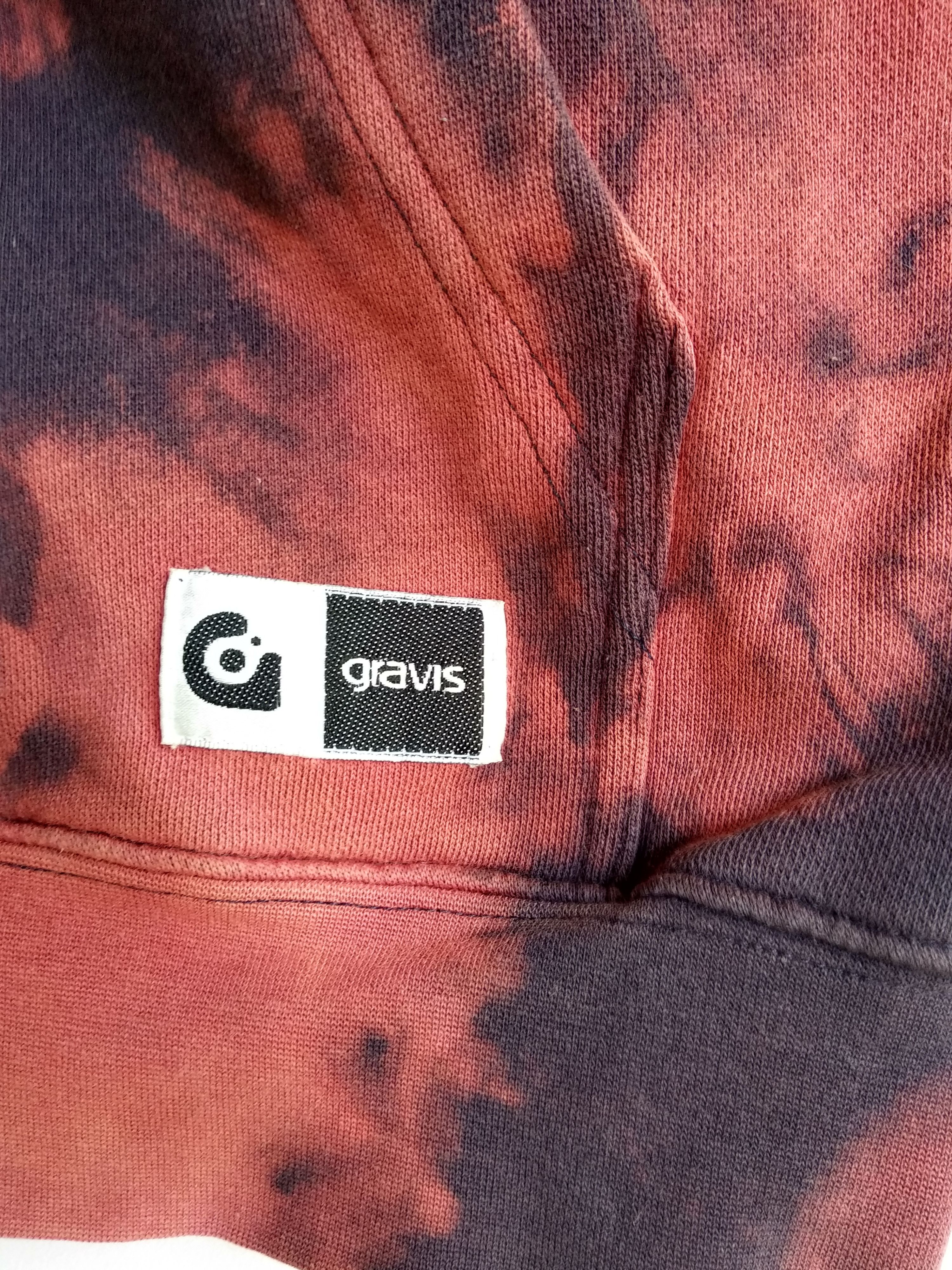 Gravis Bleach Wash Gravis Sweater Hoodie/Size M/Good Condition Size US M / EU 48-50 / 2 - 3 Thumbnail