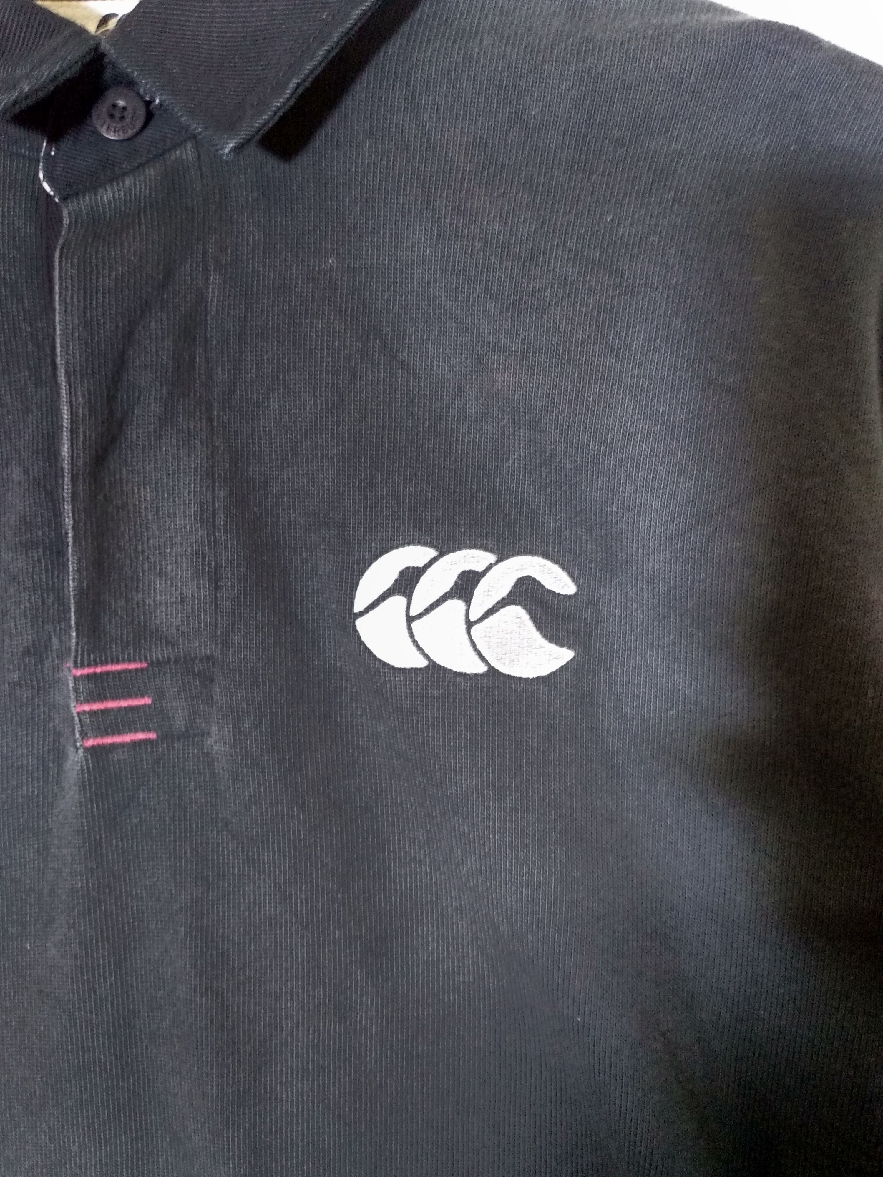 Canterbury of New Zealand VINTAGE HALF ZIP CANTERBURY RUGBY SHIRT Size US M / EU 48-50 / 2 - 4 Thumbnail