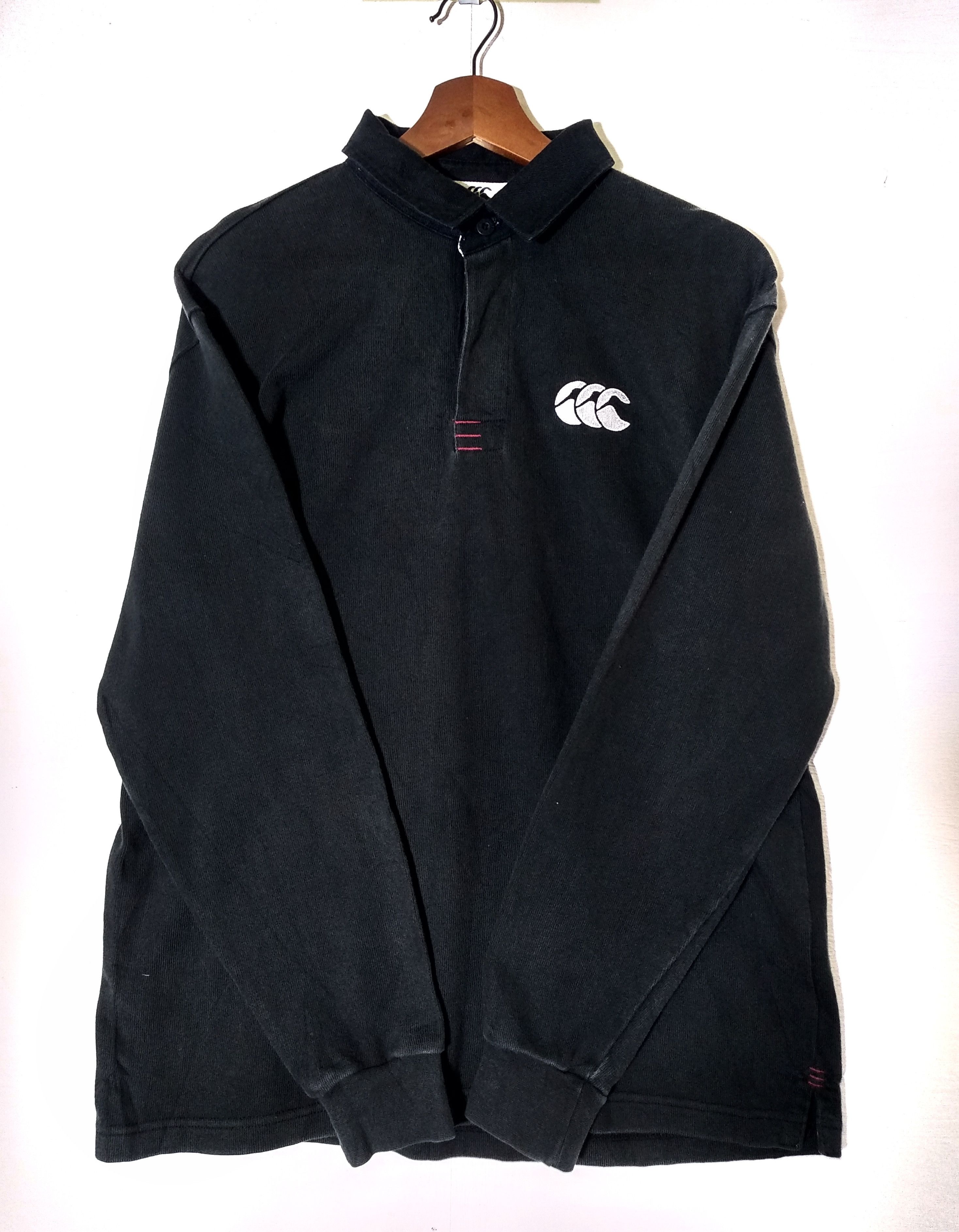Canterbury of New Zealand VINTAGE HALF ZIP CANTERBURY RUGBY SHIRT Size US M / EU 48-50 / 2 - 2 Thumbnail
