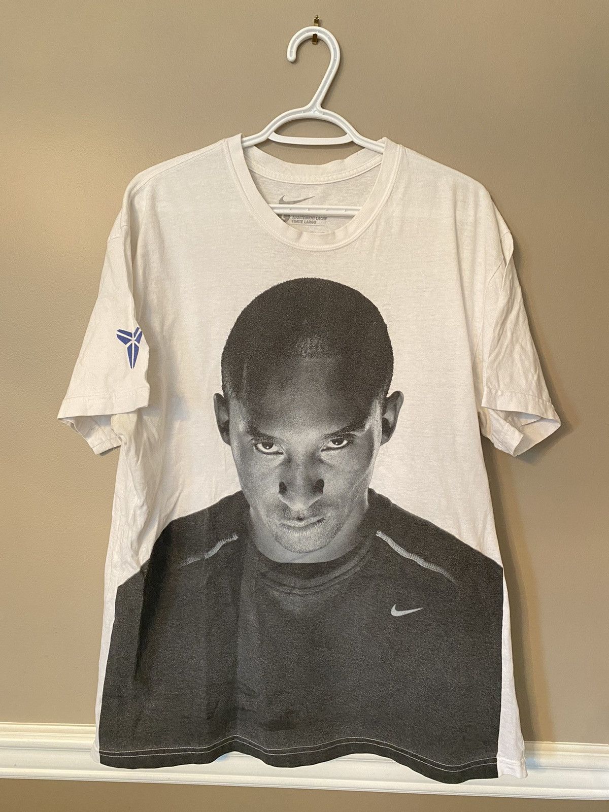 Nike × Vintage Vintage Nike Kobe Big Face Shirt Size US L / EU 52-54 / 3 - 1 Thumbnail