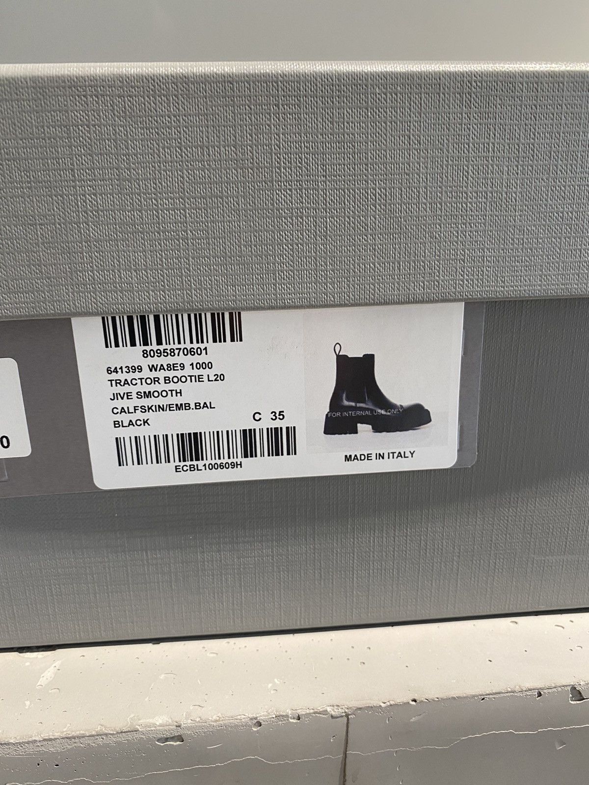 Balenciaga Balenciaga Tractor Boots 20mm | Grailed