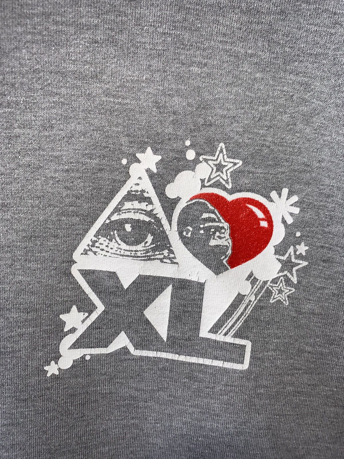 Vintage Vintage 90s X-Large Big Size Sweatshirt/Size XL/Gray Colour Size US XL / EU 56 / 4 - 3 Thumbnail