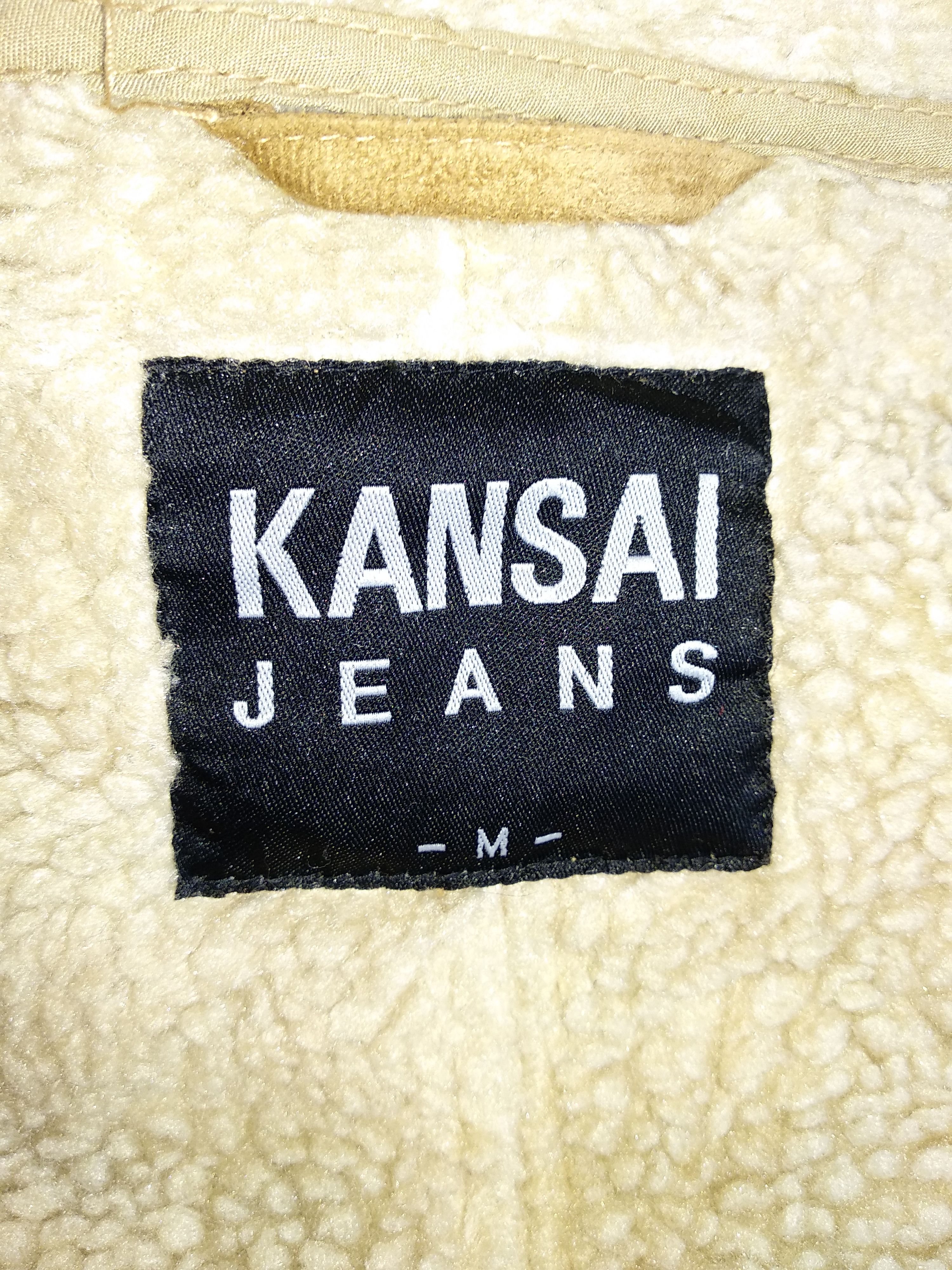 Kansai Yamamoto Vintage Kansai Jeans Sheep Skin Leather Jacket Size US M / EU 48-50 / 2 - 5 Thumbnail