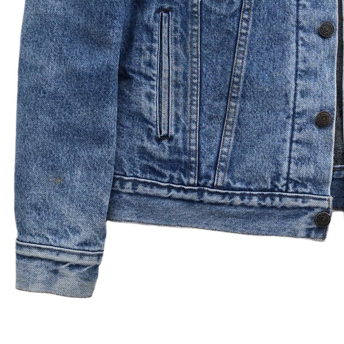 Levi's Vintage Clothing 🔥Vintage 80s Levis Blanket Lined Denim Jacket Size US M / EU 48-50 / 2 - 6 Thumbnail
