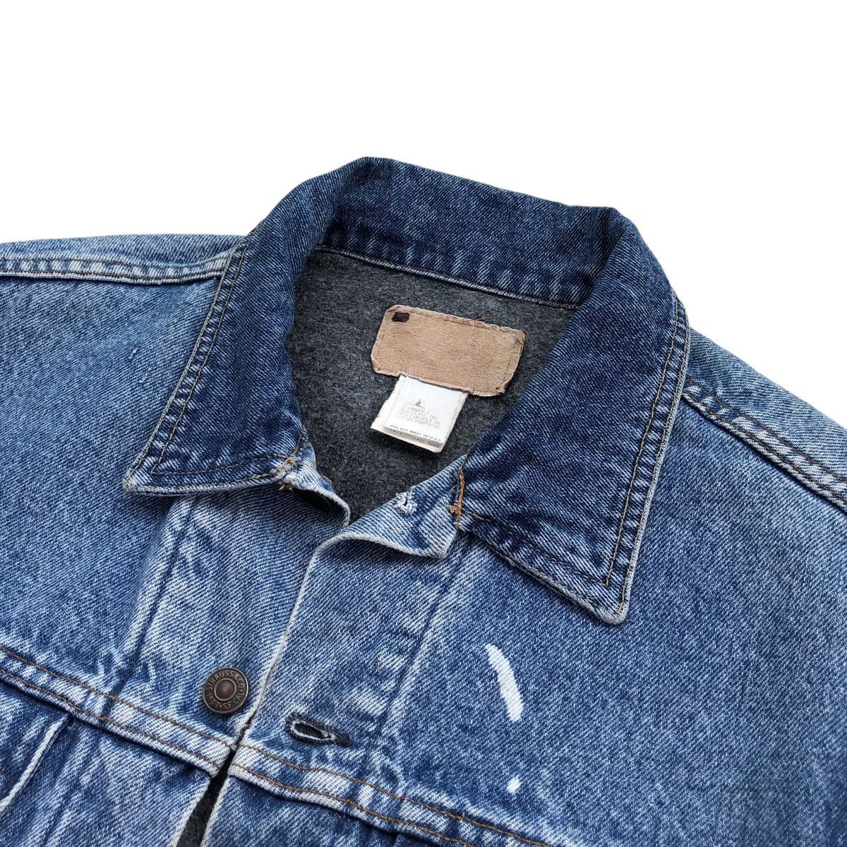 Levi's Vintage Clothing 🔥Vintage 80s Levis Blanket Lined Denim Jacket Size US M / EU 48-50 / 2 - 13 Thumbnail