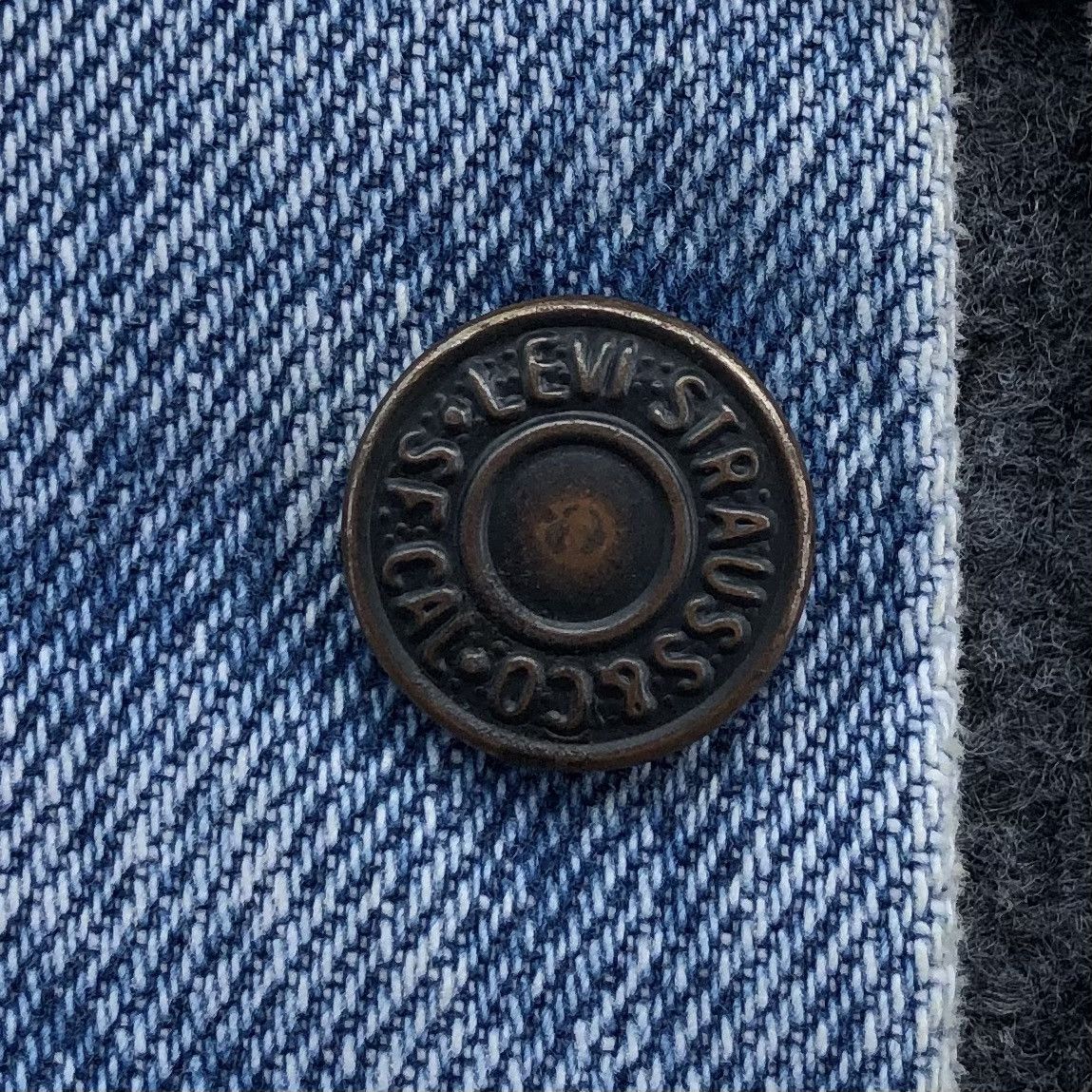 Levi's Vintage Clothing 🔥Vintage 80s Levis Blanket Lined Denim Jacket Size US M / EU 48-50 / 2 - 11 Thumbnail