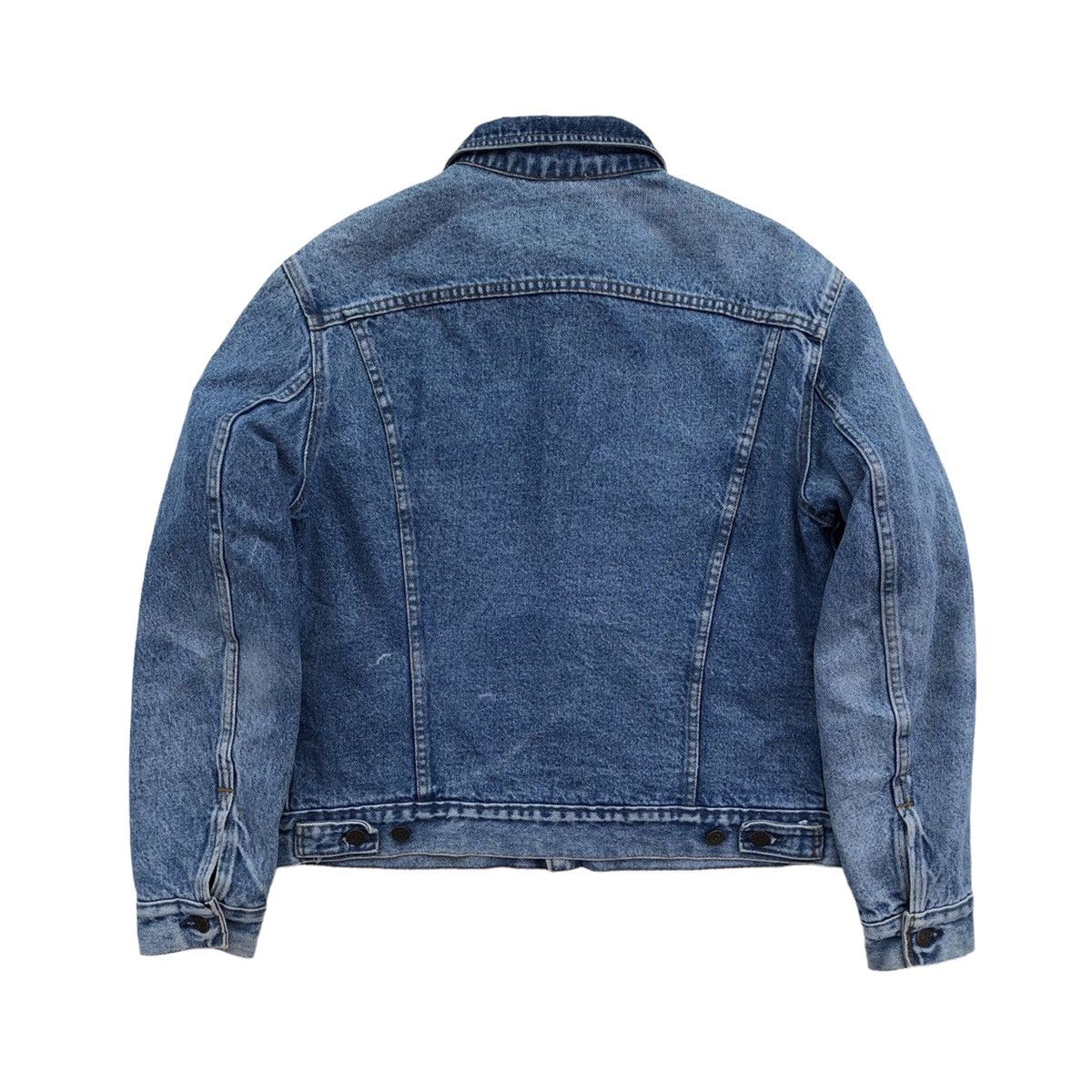 Levi's Vintage Clothing 🔥Vintage 80s Levis Blanket Lined Denim Jacket Size US M / EU 48-50 / 2 - 8 Thumbnail
