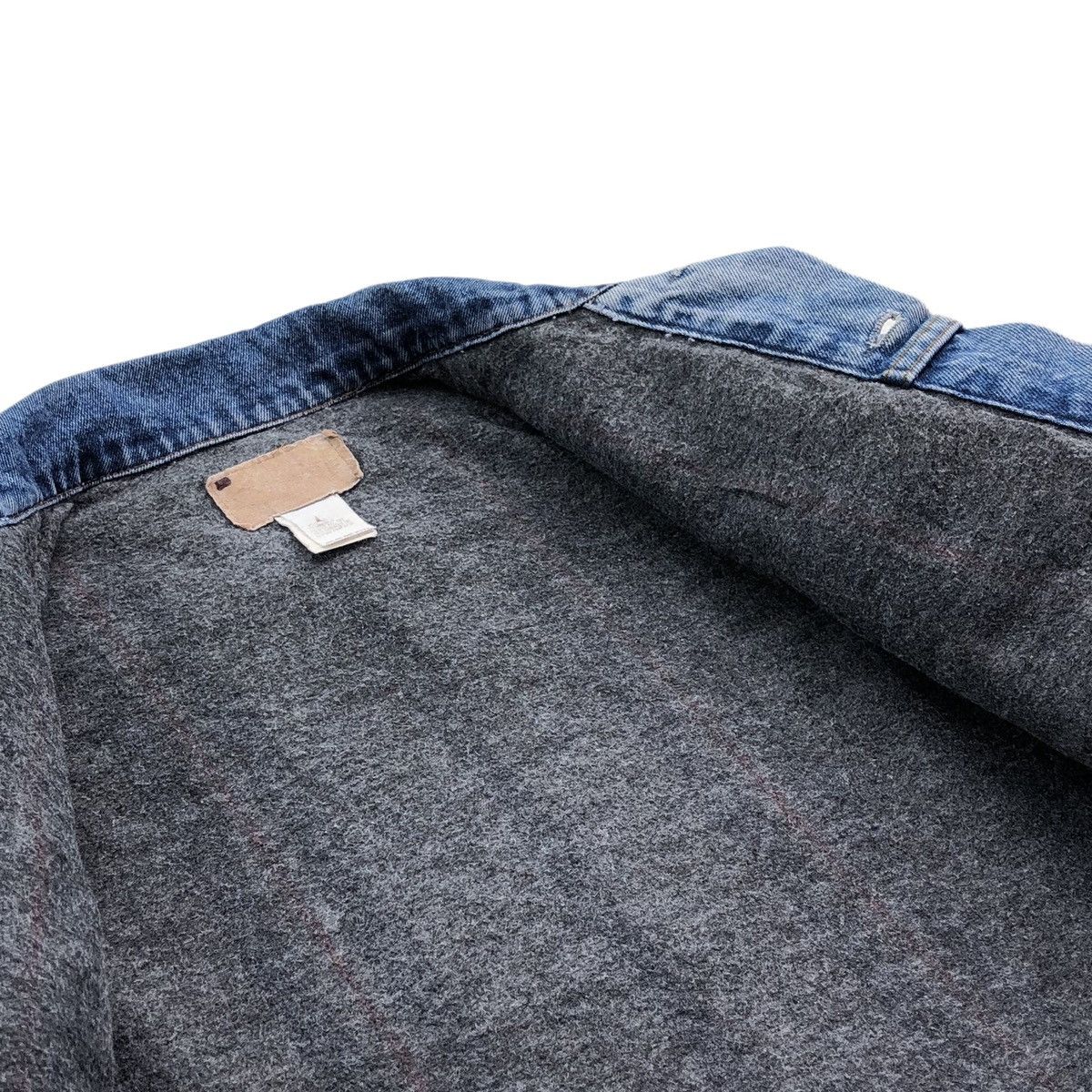 Levi's Vintage Clothing 🔥Vintage 80s Levis Blanket Lined Denim Jacket Size US M / EU 48-50 / 2 - 5 Thumbnail