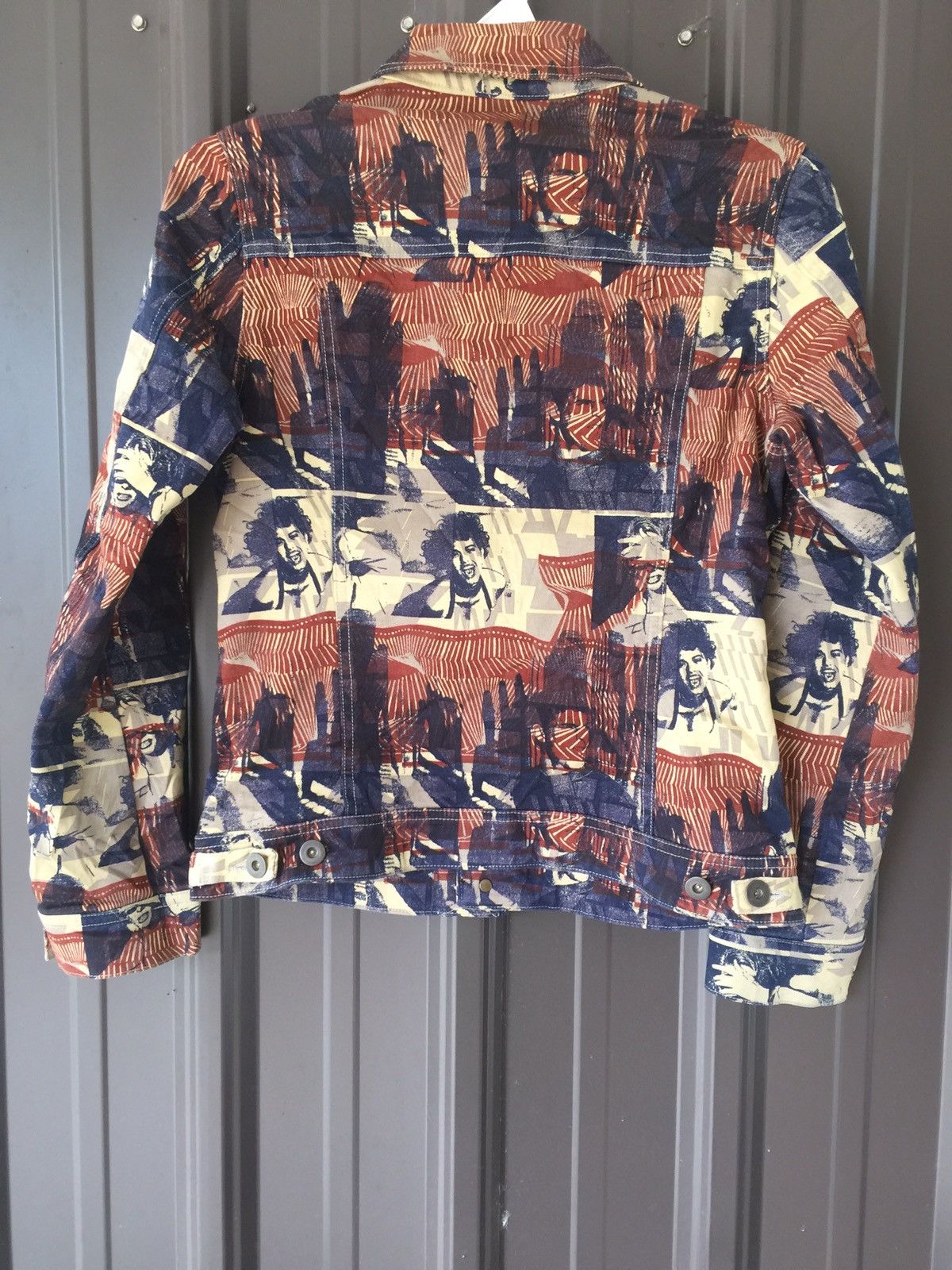 Other 🔥Batsu Studio OVP Fullprint Nice Design Trucker Jacket Size US XS / EU 42 / 0 - 2 Thumbnail