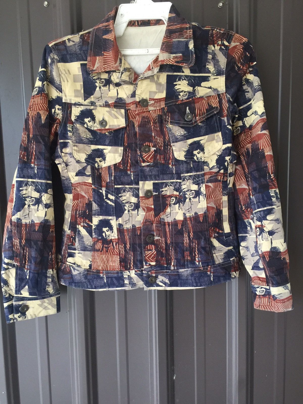 Other 🔥Batsu Studio OVP Fullprint Nice Design Trucker Jacket Size US XS / EU 42 / 0 - 1 Thumbnail