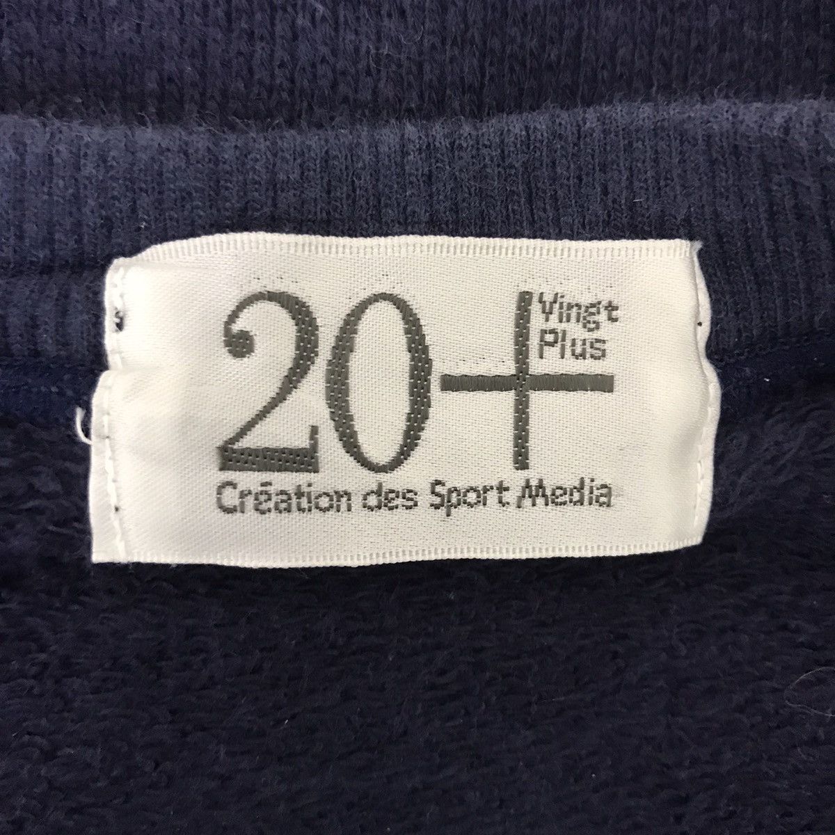Vintage Creation Des Sport Media VINGT PLUS Bicycle Bike Sweatshirt Size US L / EU 52-54 / 3 - 4 Thumbnail
