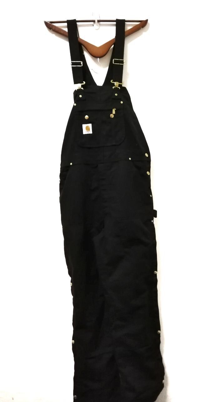 Carhartt Carhartt R37 Duck Bid Overall Arctic Quilt Lined Black Size US 34 / EU 50 - 3 Thumbnail